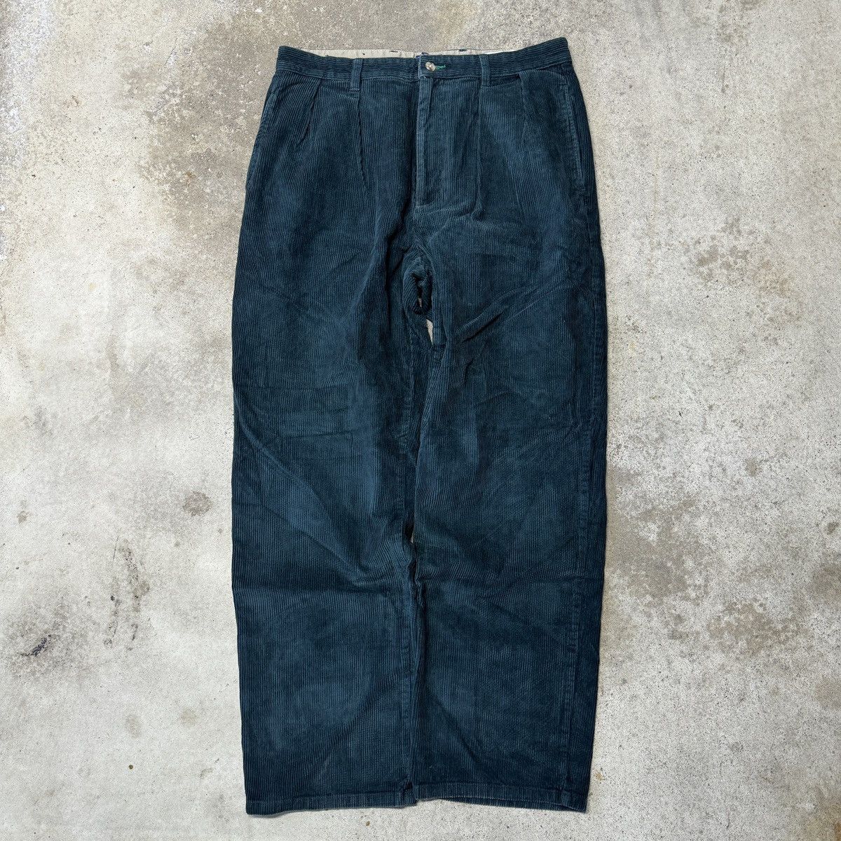 Vintage Tommy Hilfiger Corduroy Baggy Pants ERD Grunge Skater Size US 33 - 1 Thumbnail