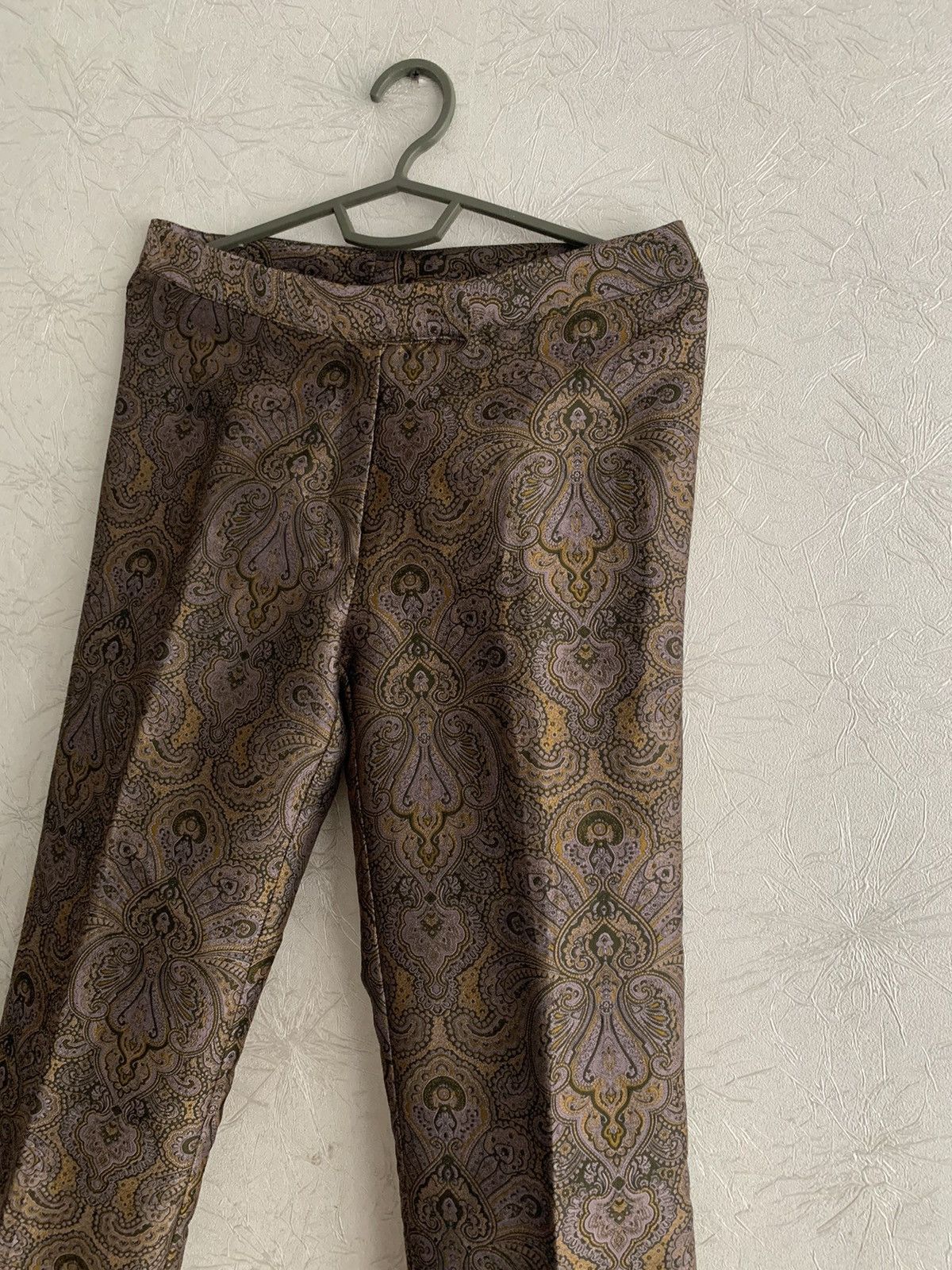 Isabel Marant × Vintage Vintage Isabel Marant Cropped Women’s Overprint Pants Size 28" / US 6 / IT 42 - 3 Thumbnail