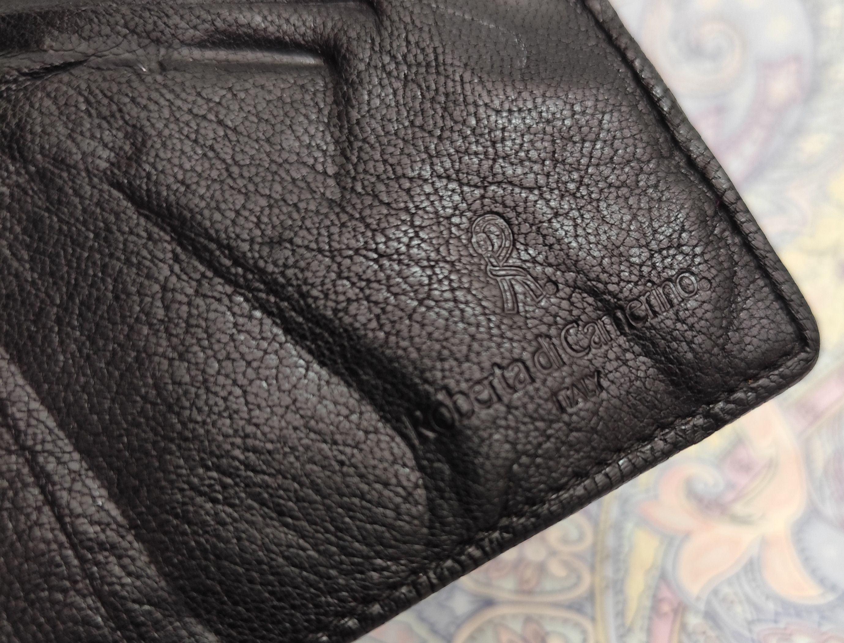 Roberta di Camerino Roberta di Camerino Black Leather Bi-fold Wallet Size ONE SIZE - 5 Thumbnail