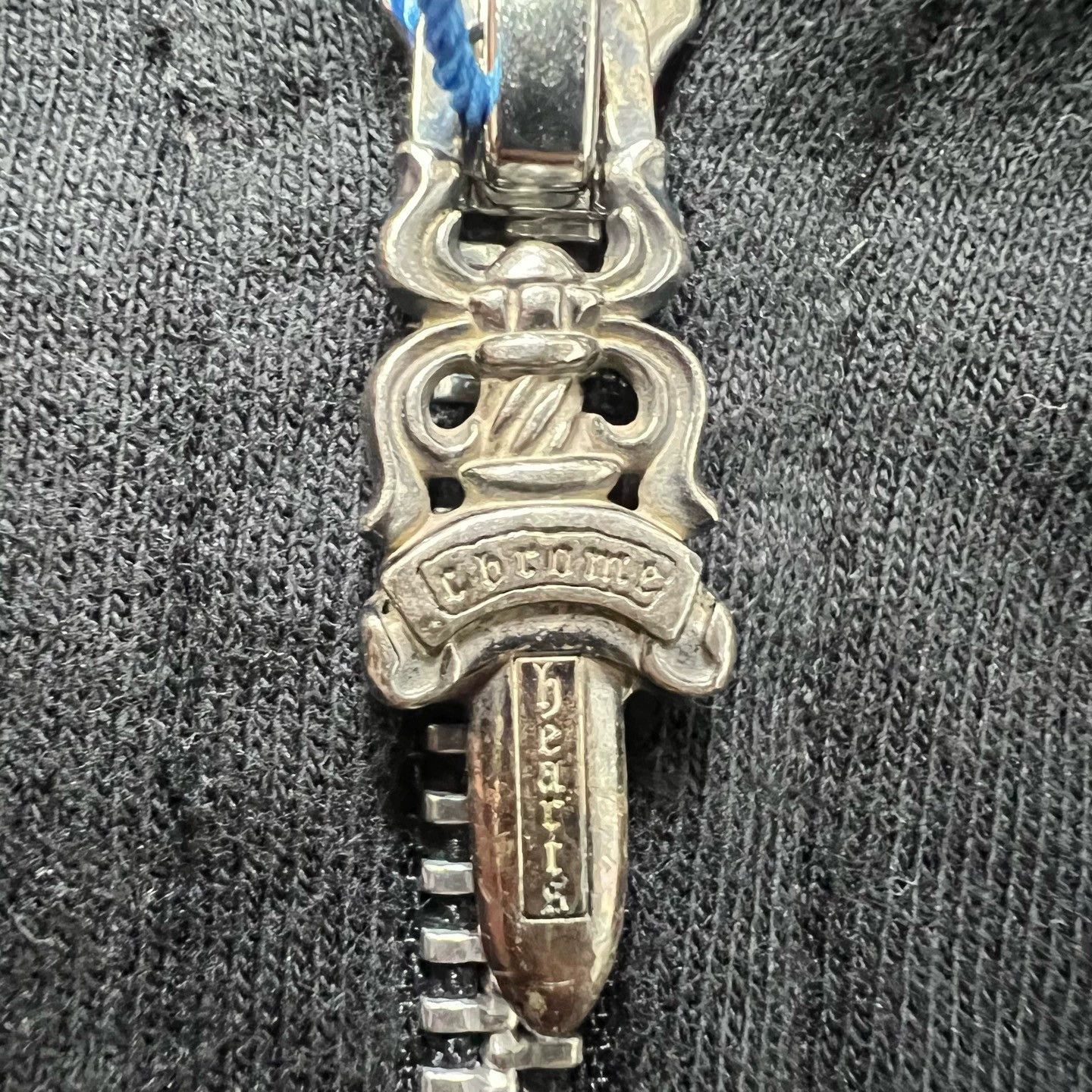 Chrome Hearts Chrome Hearts subtle cross-patterned zip-up jacket Size M / US 6-8 / IT 42-44 - 3 Thumbnail