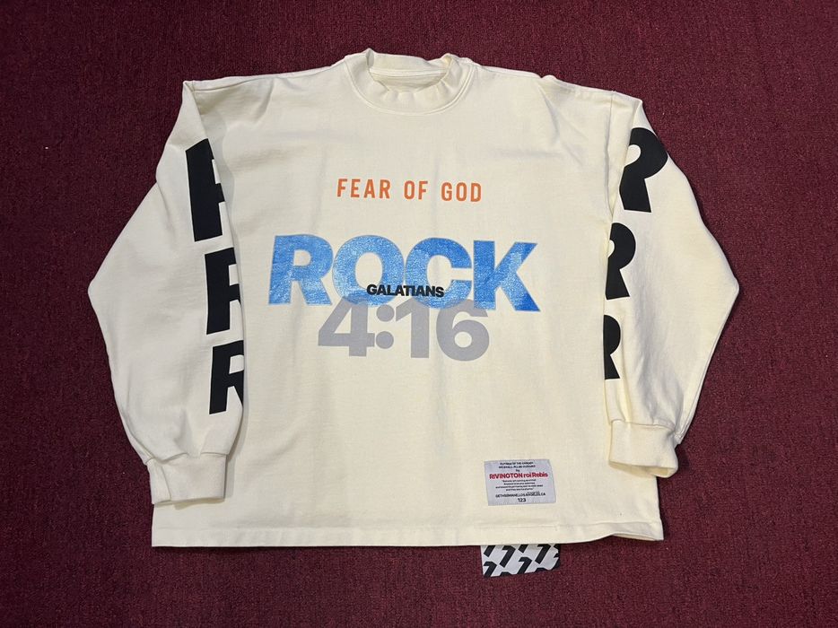 Fear of God Fear Of God x RRR-123 For Dave Chappelle L/S Tee | Grailed