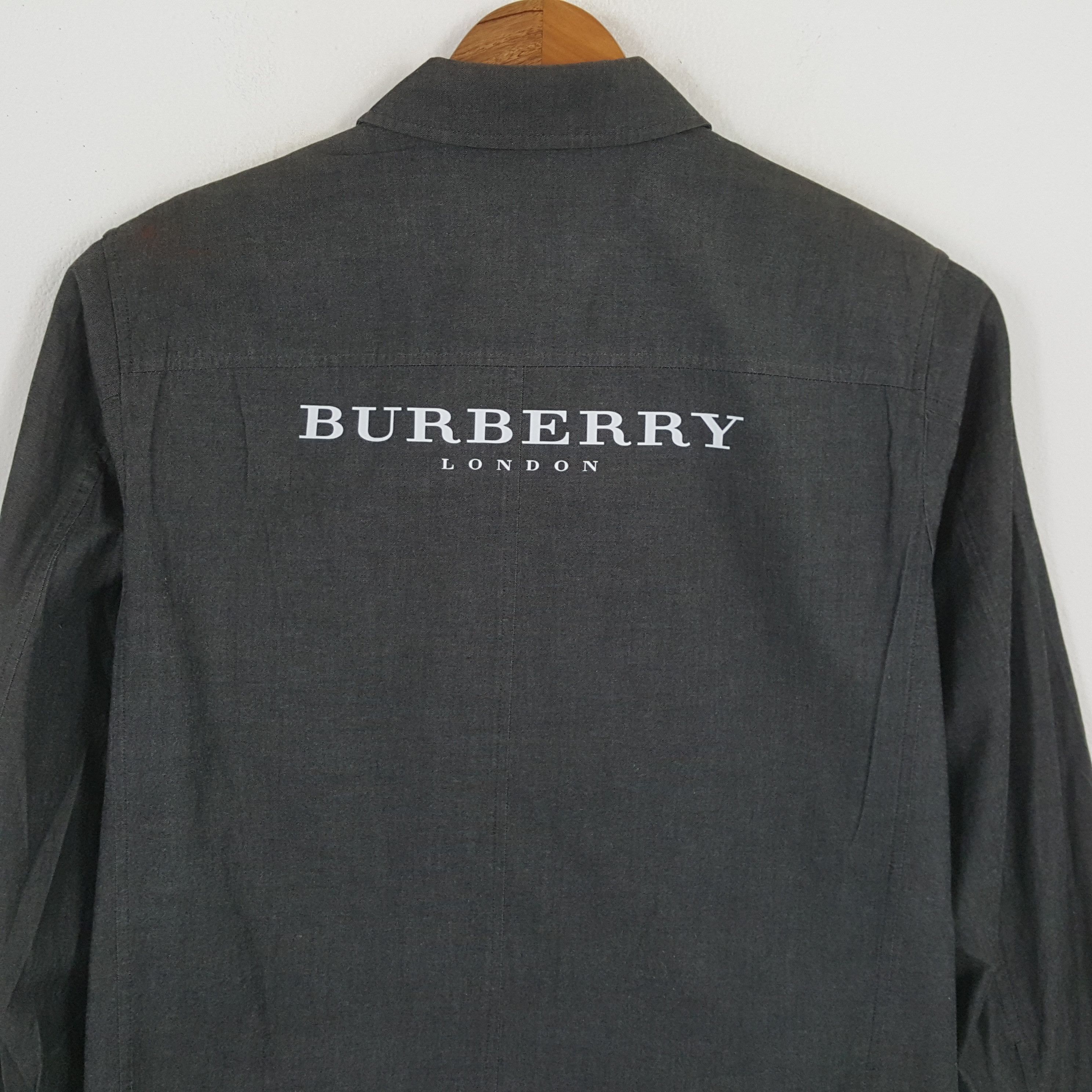 Burberry × Vintage Vintage BURBERRY LONDON Fashion Brand Jacket Size US L / EU 52-54 / 3 - 2 Thumbnail