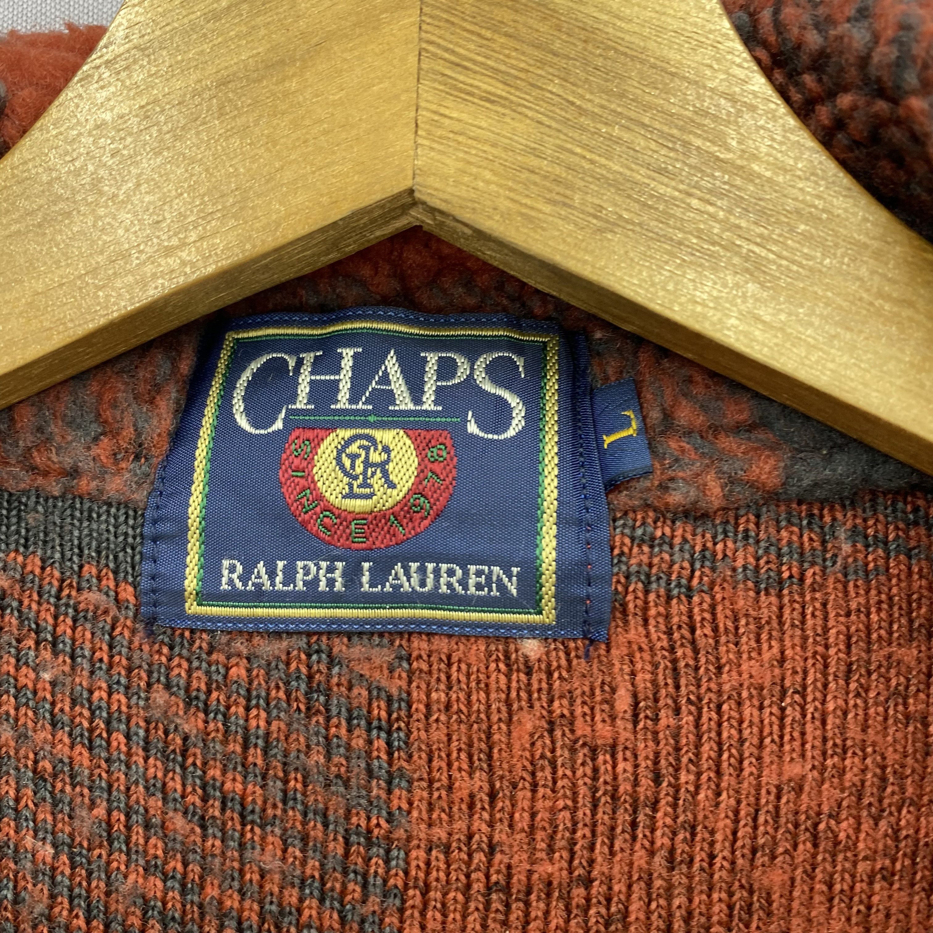 Chaps Ralph Lauren Vintage Chaps Ralph Lauren Sweater 90s Wool Long Sweatshirt Size US M / EU 48-50 / 2 - 6 Thumbnail