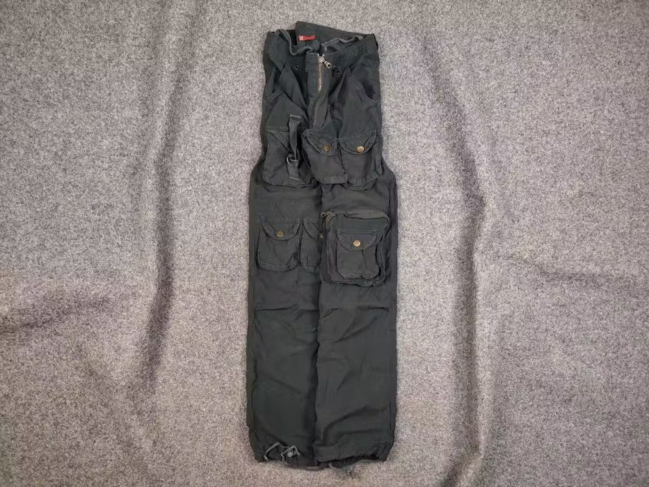 Hysteric Glamour Vintage If Six Was Nine style flared Baggy Cargo Pants Y2K Size US 30 / EU 46 - 2 Thumbnail