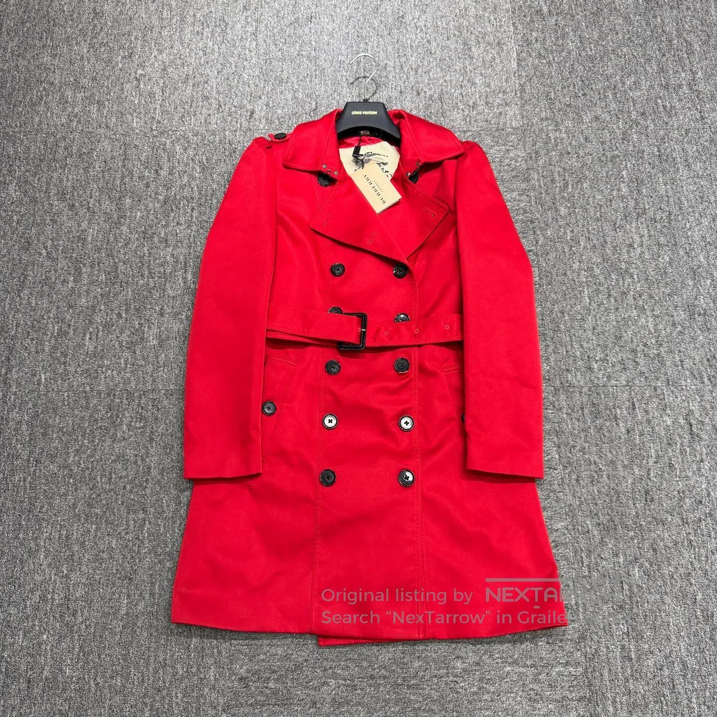 Burberry BURBERRY Red trench coat| Size XL / US 12-14 / IT 48-50 - 1 Thumbnail