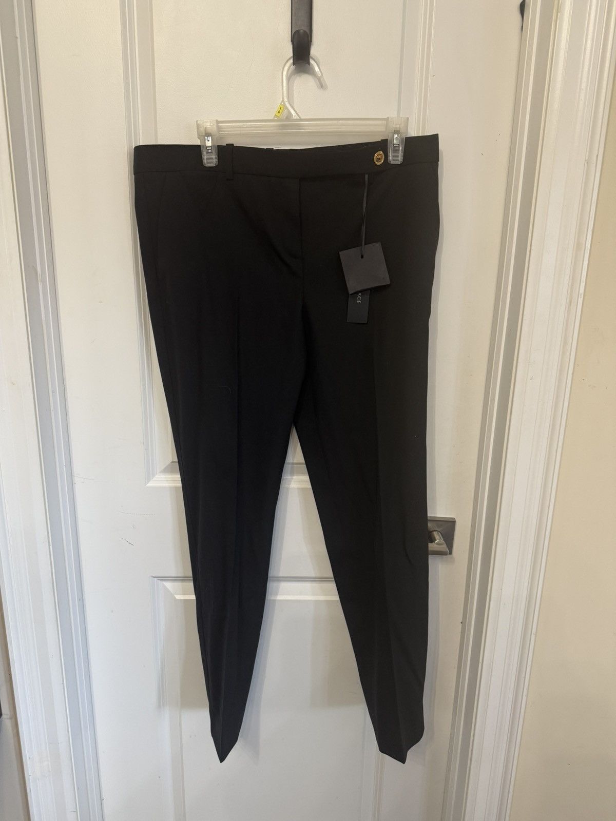 Versace Versace BLACK DRESSPANTS Size 30" / US 8 / IT 44 - 2 Thumbnail