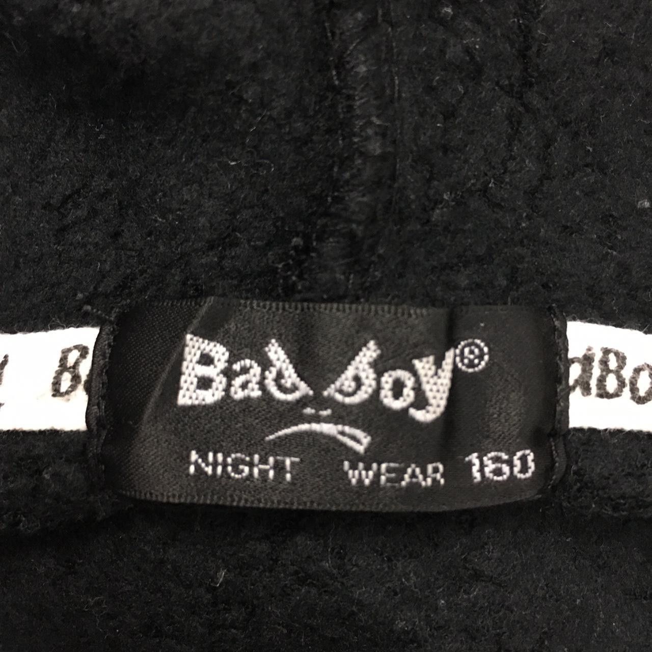 Vintage Vtg BAD BOY Zip Up Hoodie Sweater Spell Out Streetwear Size US XXS / EU 40 - 4 Thumbnail