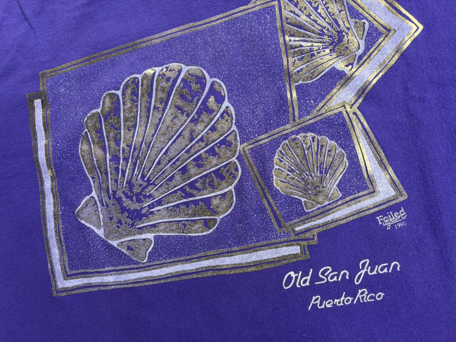 Hanes × Vintage Vintage Puerto Rico 1990 T-shirt Size US XL / EU 56 / 4 - 8 Thumbnail
