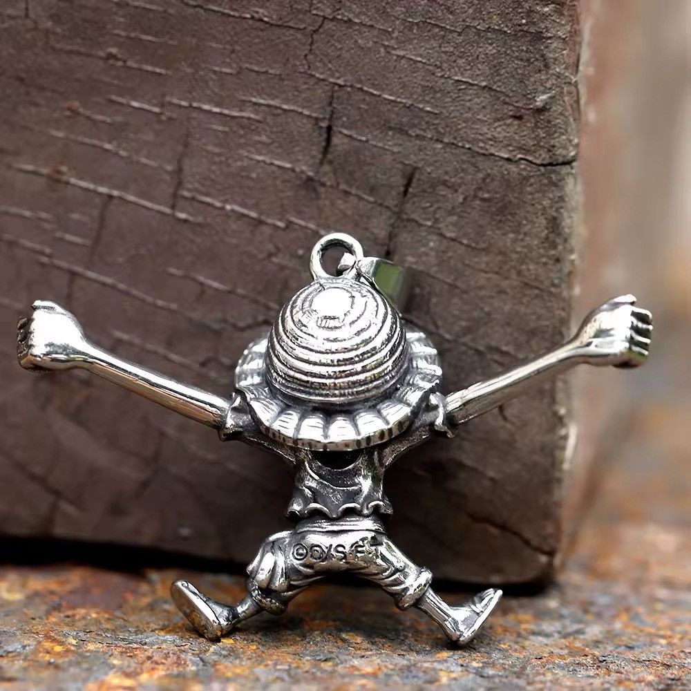 Jewelry Creative 3D Anime Character Pendant Necklace Size ONE SIZE - 5 Thumbnail