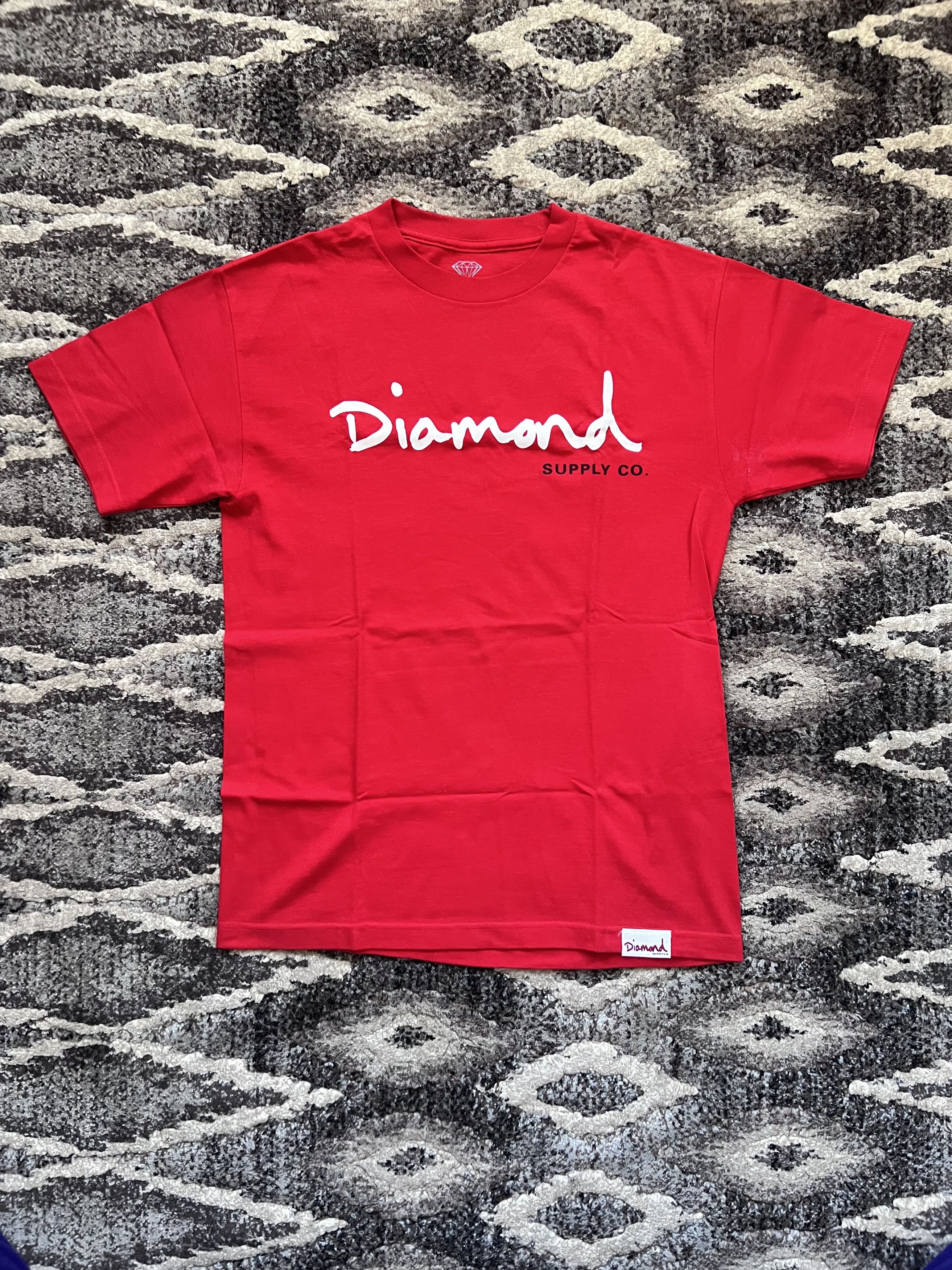 Diamond Supply Co. Diamond Supply Co. "OG Script Logo" Tee Size US M / EU 48-50 / 2 - 1 Thumbnail