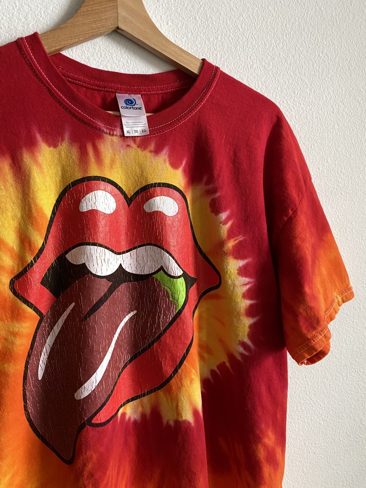 Band Tees Y2K Rolling Stones Tie Dye Band Tee Size US XL / EU 56 / 4 - 3 Thumbnail
