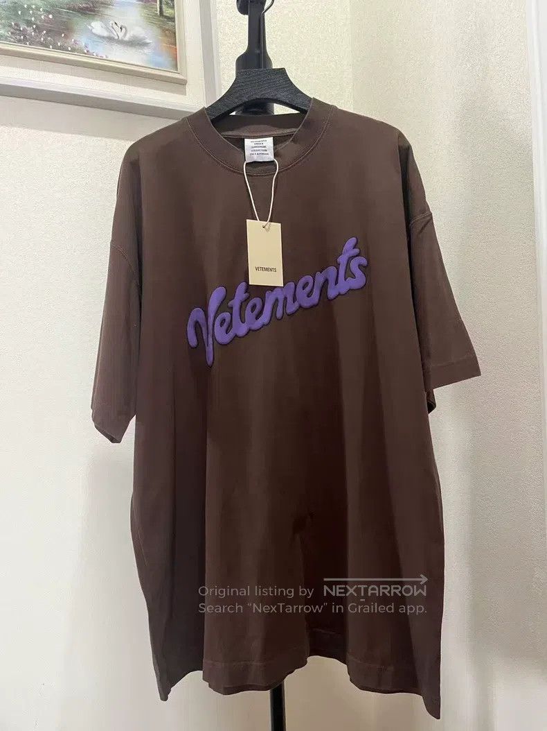 Vetements Foam Coca-Cola Letter Short Sleeve