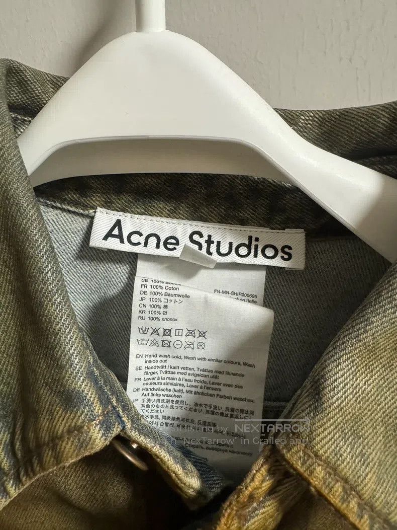 Acne Studios Acne Studios Denim Shirt Jacket Size US XS / EU 42 / 0 - 2 Thumbnail