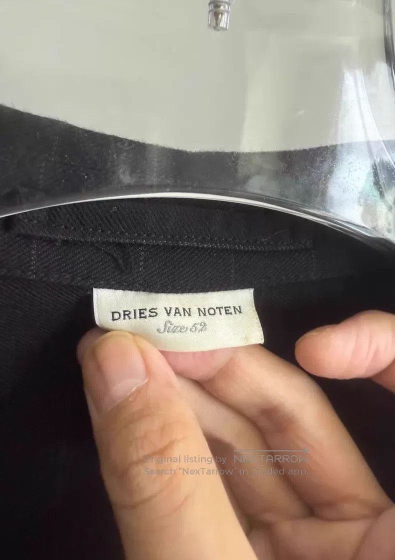 Dries Van Noten Dries Van Noten Black Blazer Size XL / US 12-14 / IT 48-50 - 3 Thumbnail