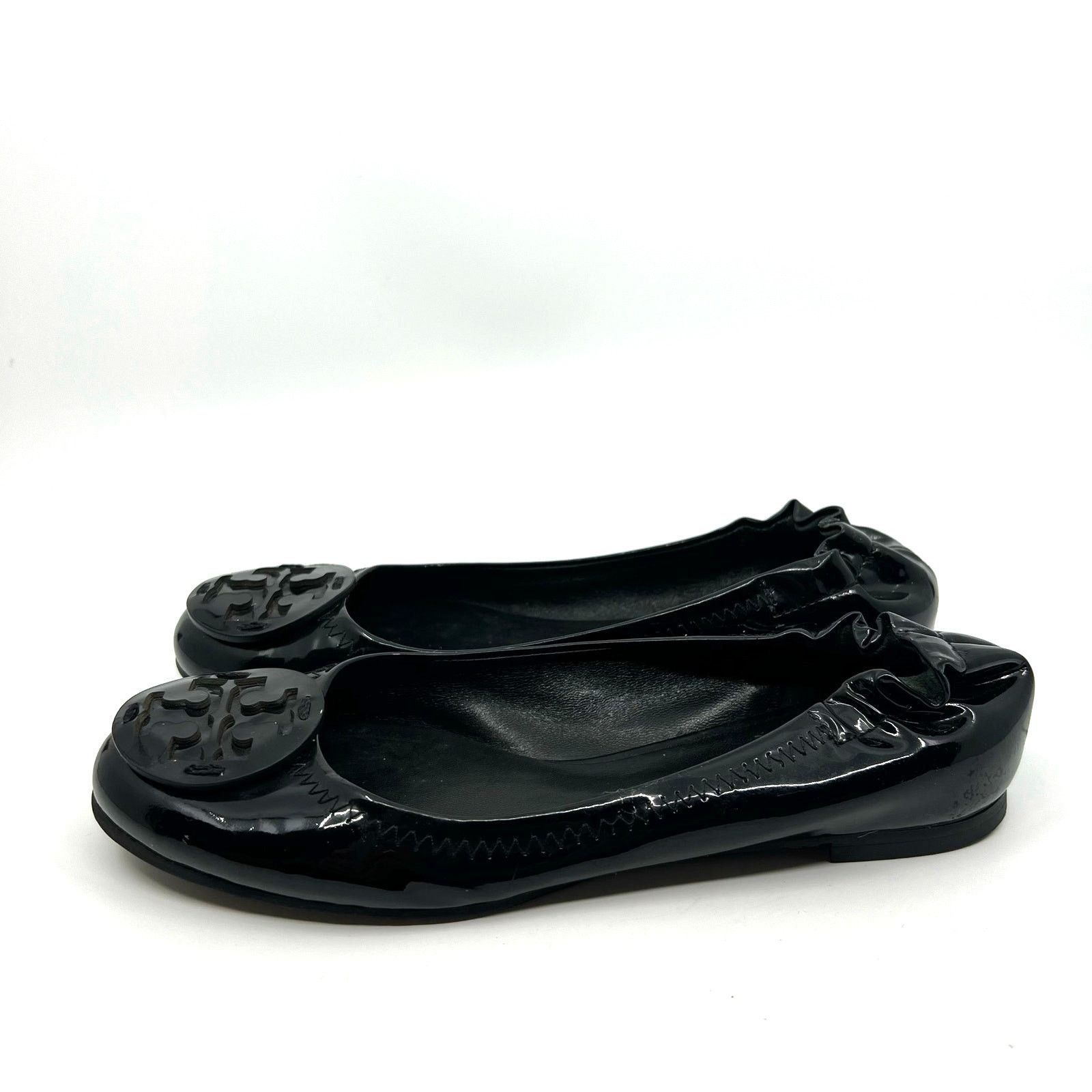 Tory Burch Tory Burch Reva Black Patent Leather Ballet Flats 5.5 US Size US 5.5 / IT 35.5 - 2 Thumbnail