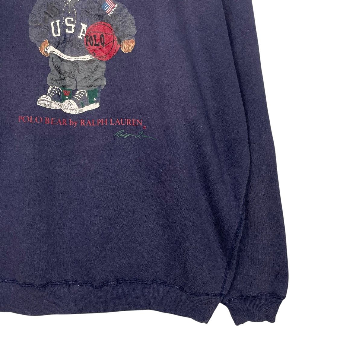 Polo Ralph Lauren Vintage Polo Bear Ralph Lauren Sweatshirt Size US M / EU 48-50 / 2 - 4 Thumbnail