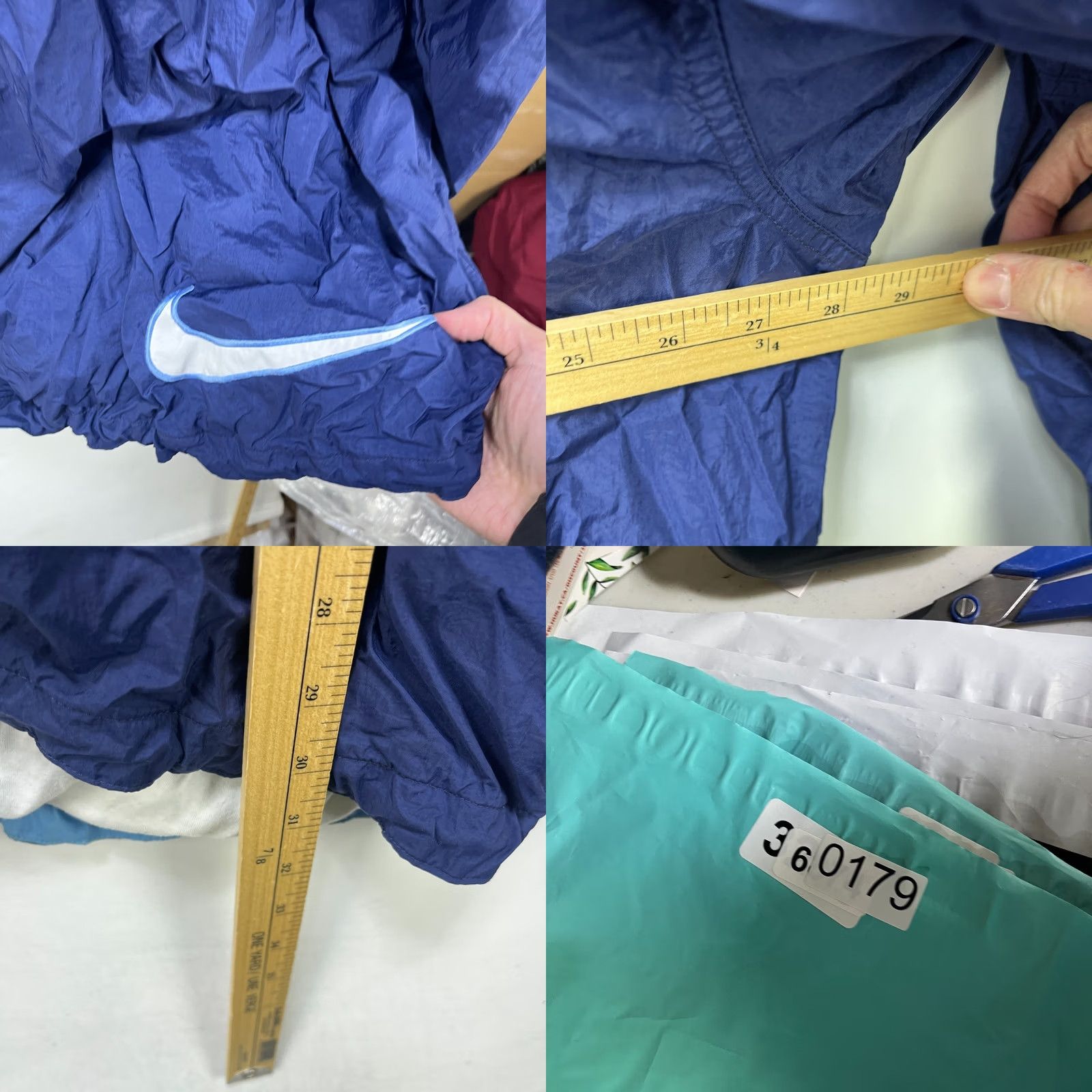 Nike Vintage Nike Windbreaker Jacket 2XL Hooded Satin Nylon Logo Embroidered 90s Outdoor Men XS? Size US XXL / EU 58 / 5 - 8 Thumbnail