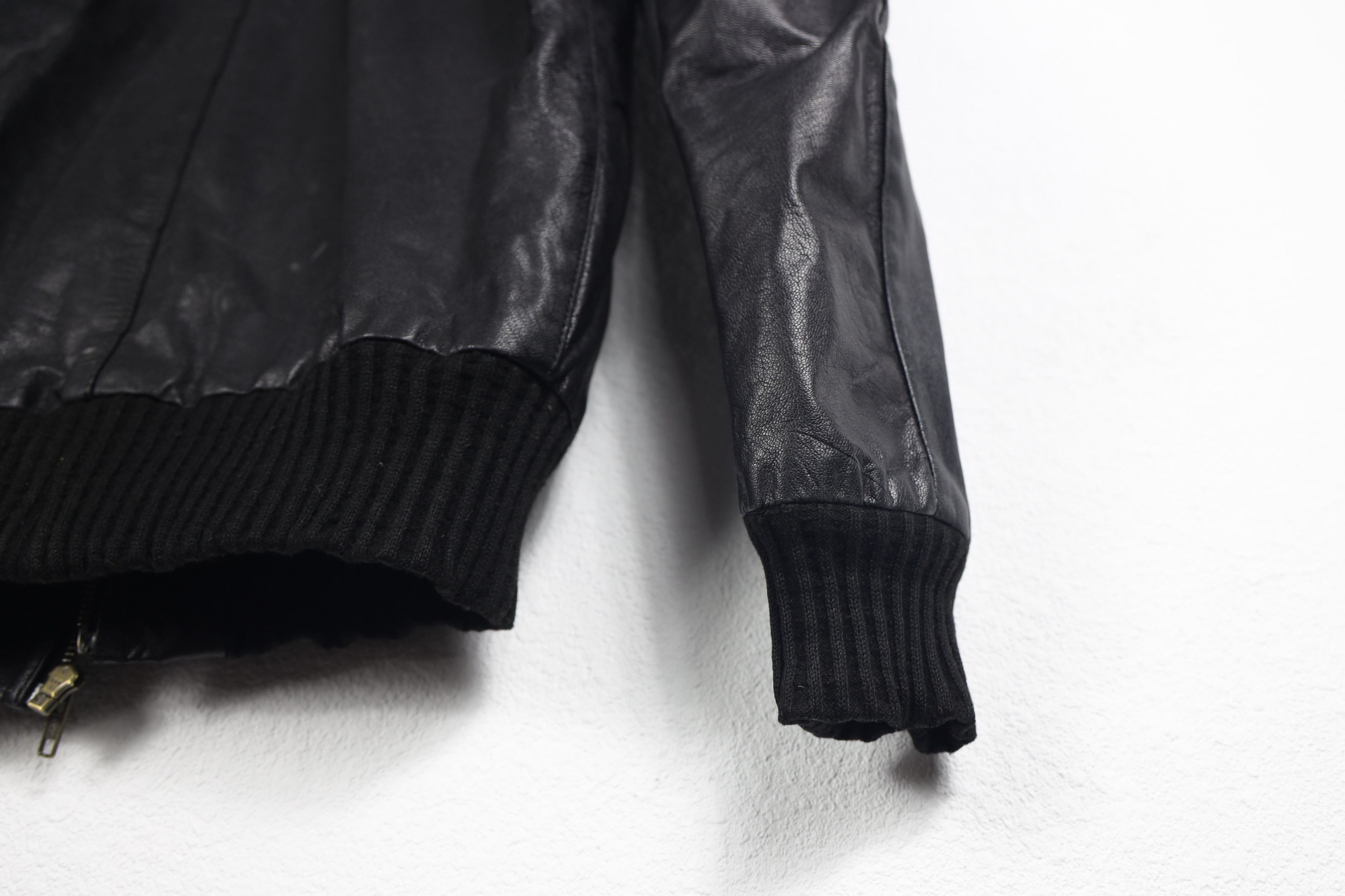 Allsaints All Saints Black Leather Bomber Jacket Small Size US S / EU 44-46 / 1 - 21 Thumbnail