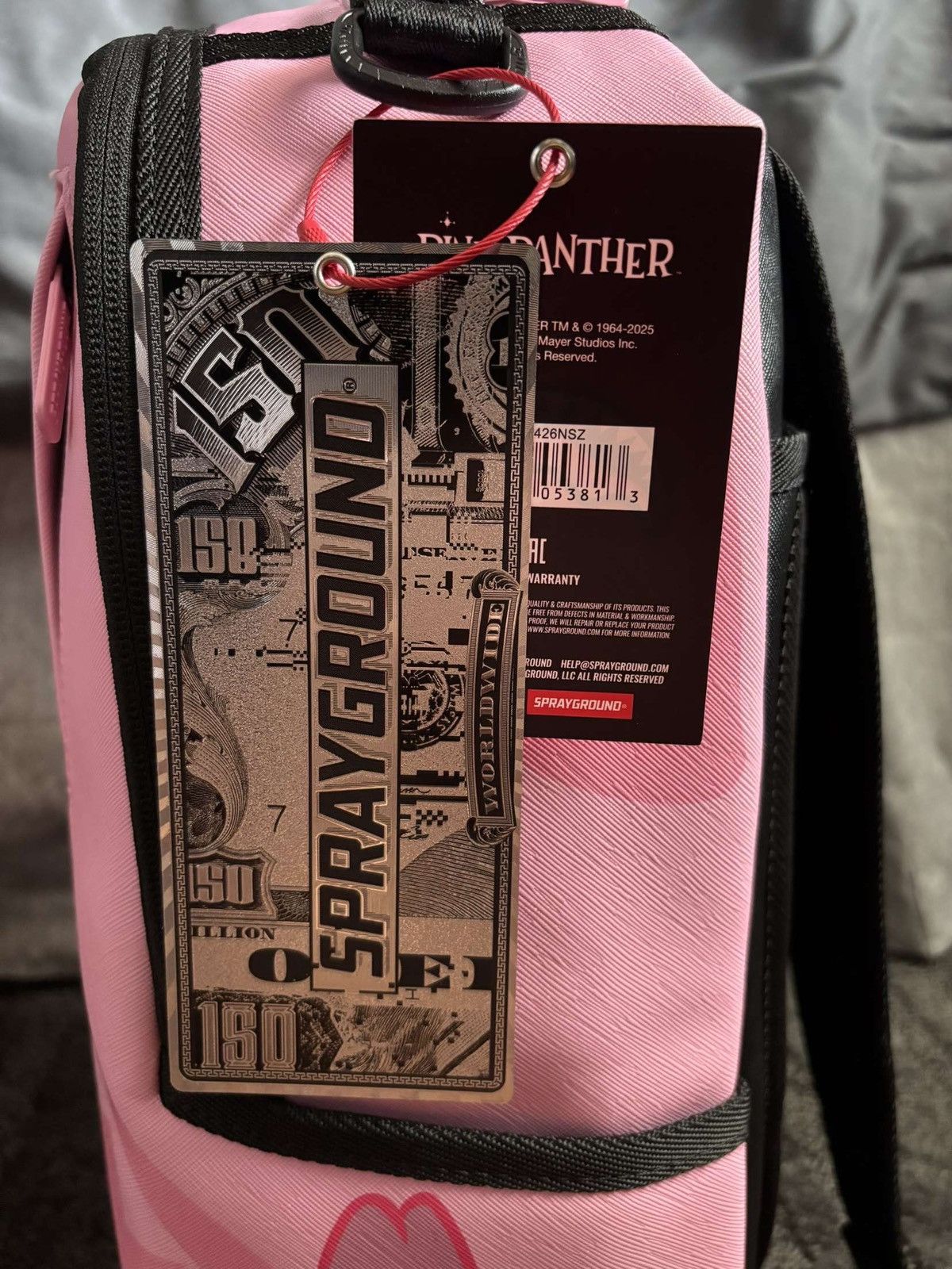 Sprayground Spraygrounds Limited Edition Pink Panther Backpack Size ONE SIZE - 5 Thumbnail