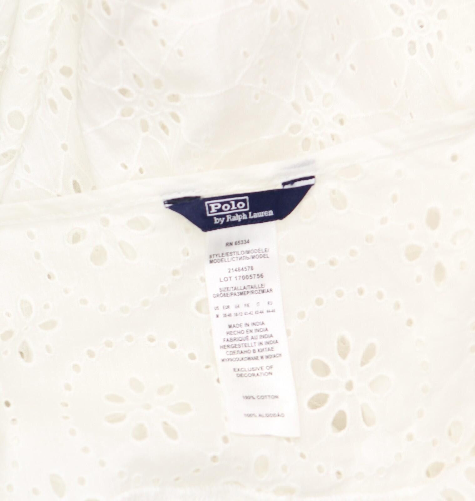 Other Polo Ralph Lauren Cover Up Maxi Dress 21484578 White M Size ONE SIZE - 5 Thumbnail