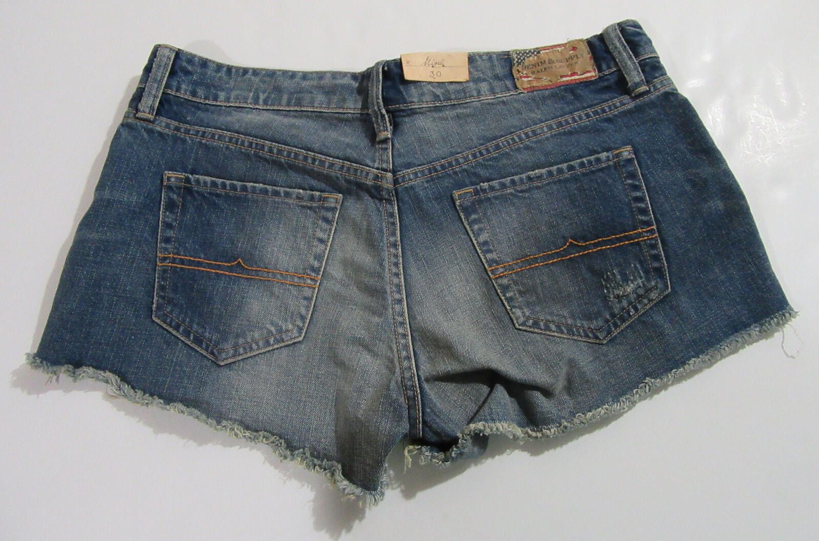 Denim & Supply Ralph Lauren Ralph Lauren Denim Womens Cutoff Mini Jean Shorts 30 NWT Size 30" / US 8 / IT 44 - 3 Thumbnail