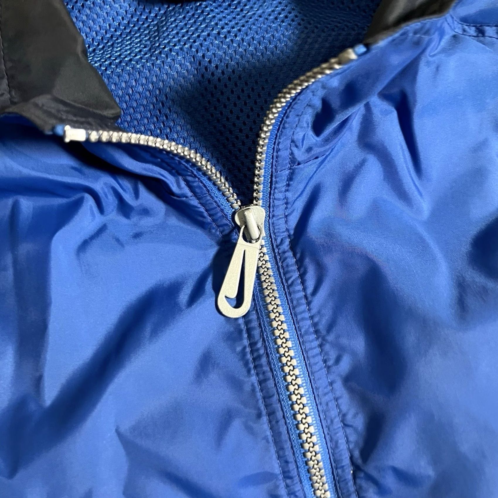 Nike VINTAGE Nike Jacket Mens XL Blue 90s Windbreaker Nylon Lightweight Track Size US XL / EU 56 / 4 - 5 Thumbnail
