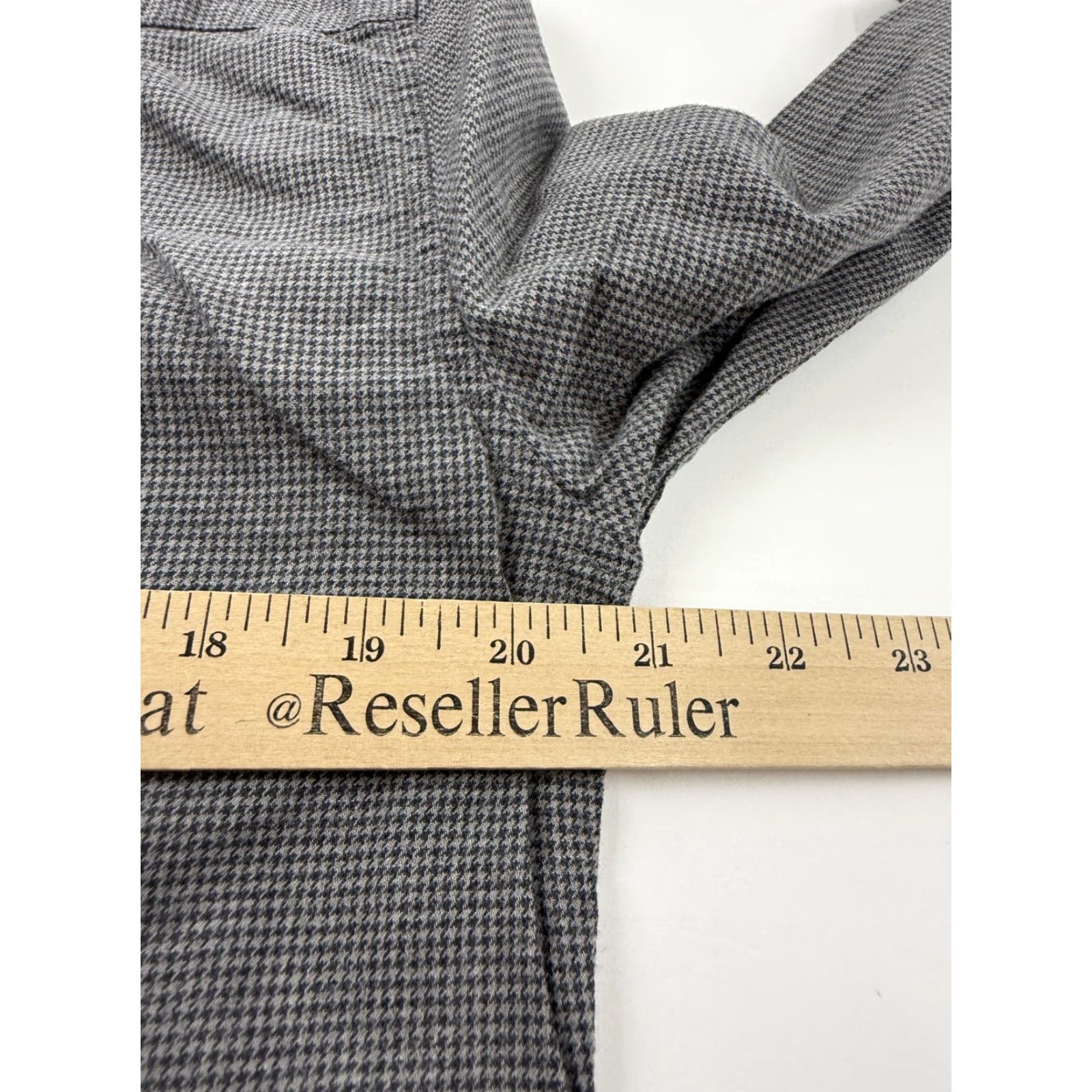 Banana Republic Banana Republic Shirt Mens Medium Gray Check Luxe Flannel Slim Fit Button Front Size US M / EU 48-50 / 2 - 7 Thumbnail