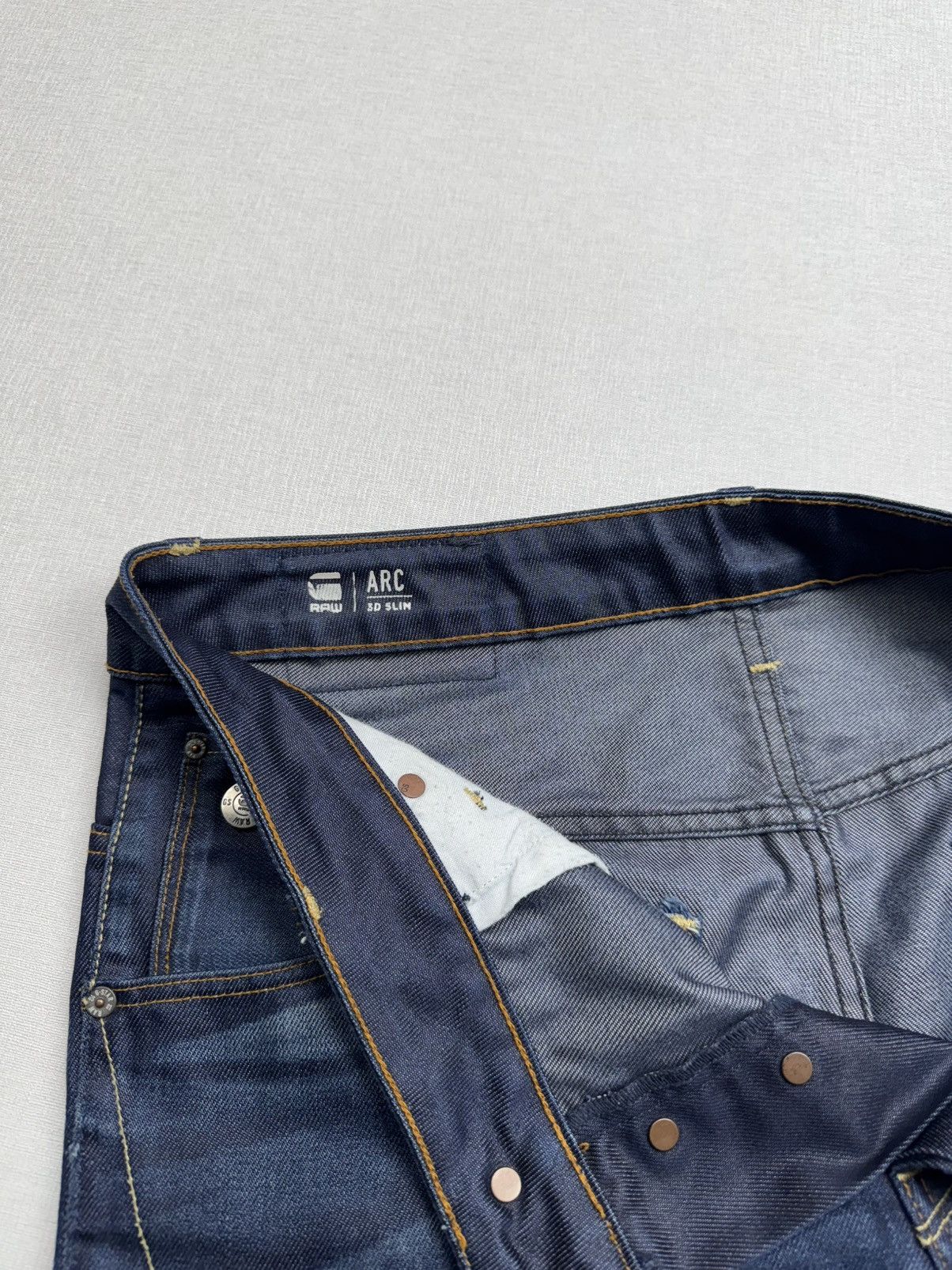 G-Star Men’s G-Star Raw ARC 3D SLIM Jeans Denim Pants size W32L30 Size US 32 / EU 48 - 4 Thumbnail