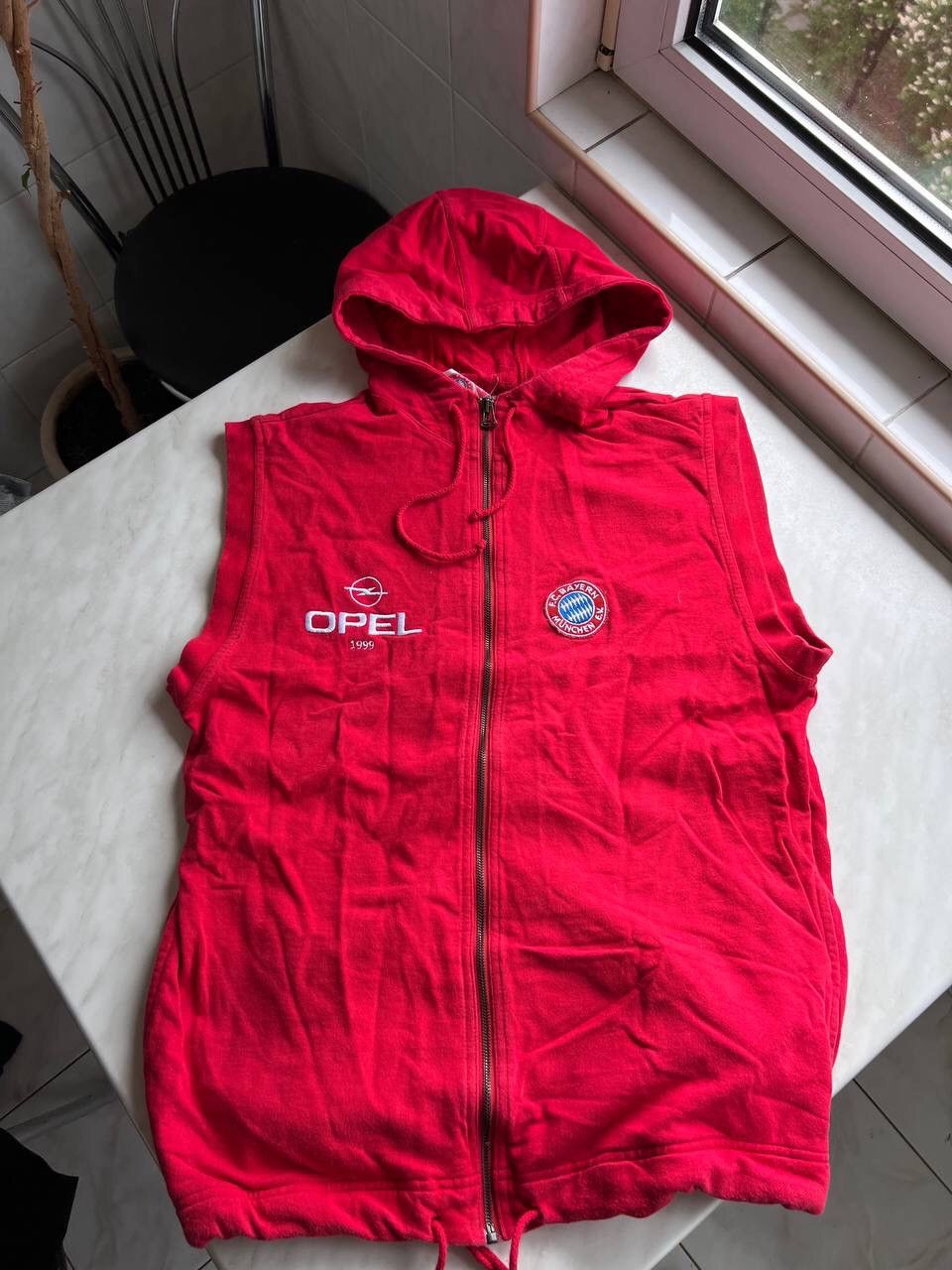 Vintage Vintage Fc Bayern OPEL 1999 Football Soccer Vest Hoodie Size US L / EU 52-54 / 3 - 1 Thumbnail