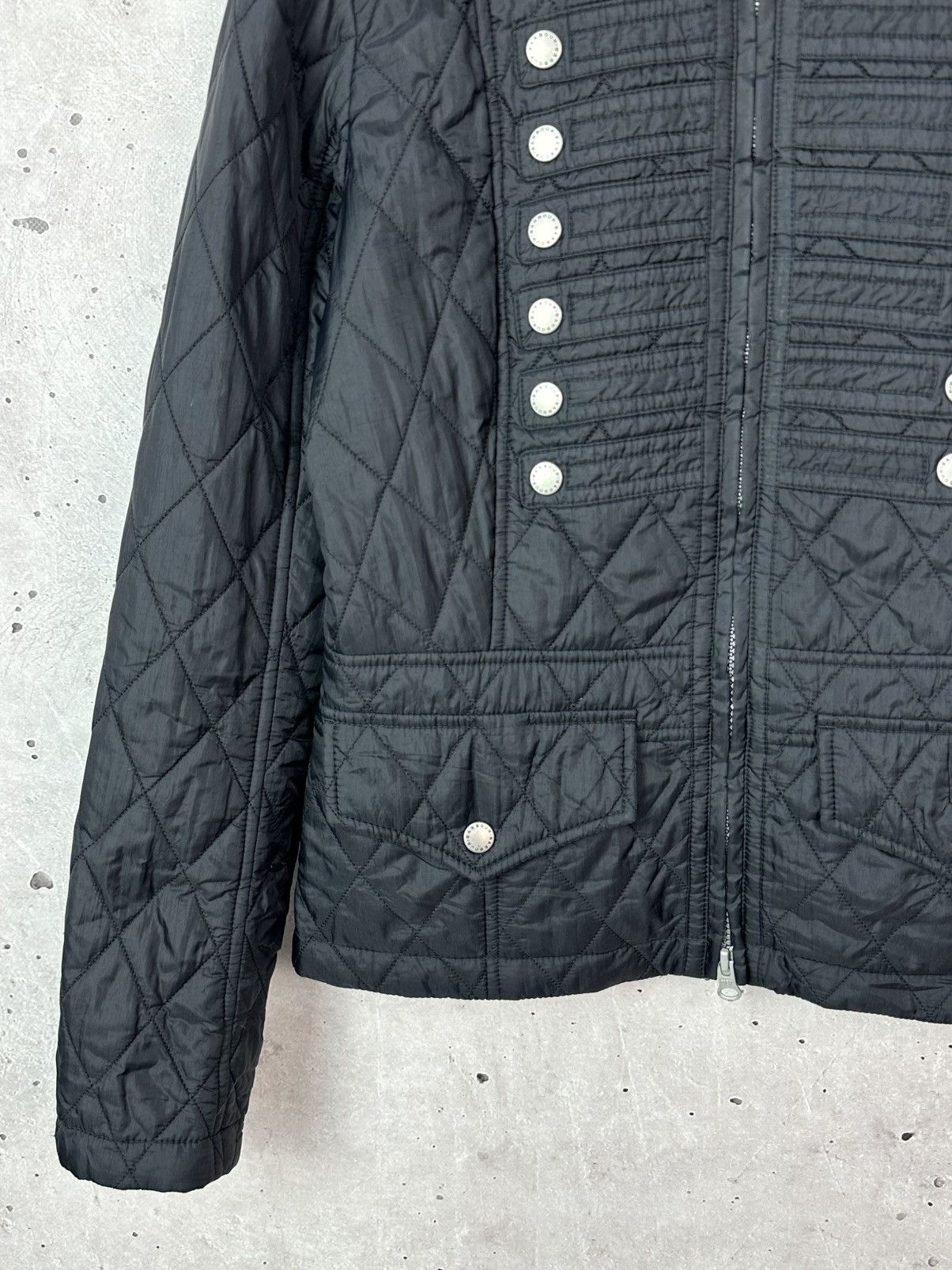 Barbour Barbour Flyweight Brigade Quilted Black Women’s Jacket Size M / US 6-8 / IT 42-44 - 4 Thumbnail