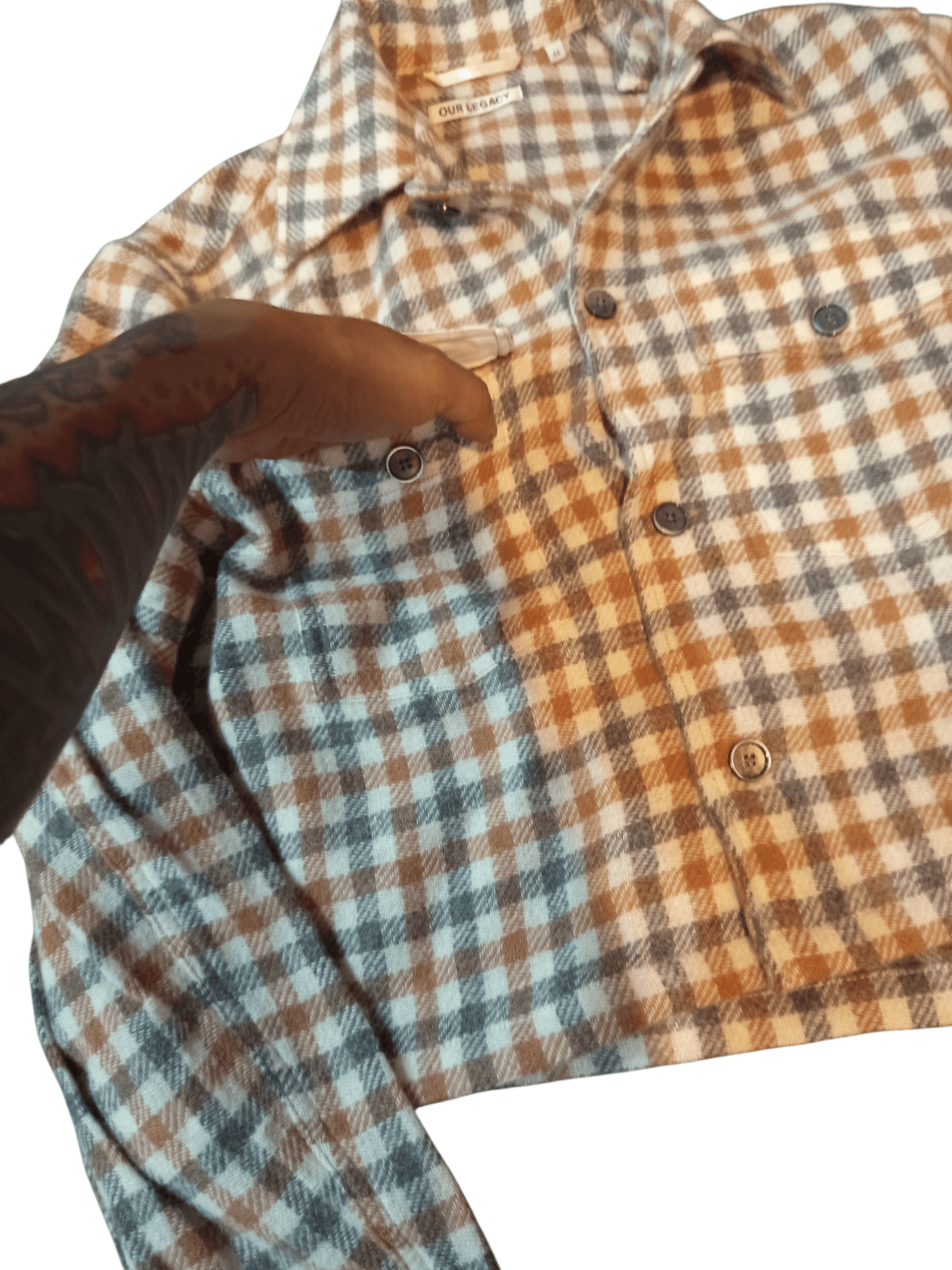 Our Legacy OUR LEGACY Evening Coach Jacket Wool Check Alpaca Size US S / EU 44-46 / 1 - 5 Thumbnail