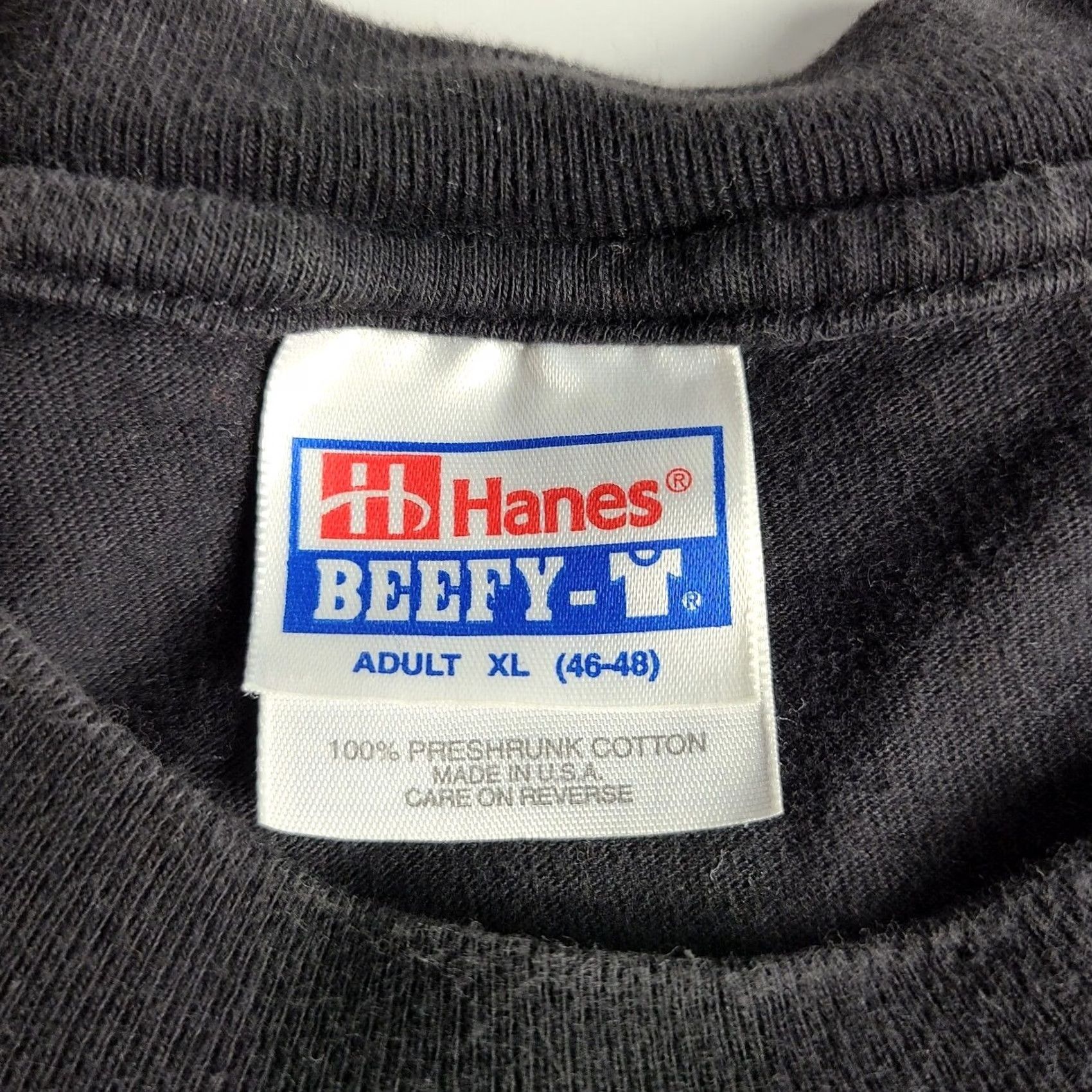 Hanes VINTAGE Movie Shirt Body of Work Hanes MEN'S Size XL Long Sleeve T-Shirt Men Black XL Bodybuilder Champion 1998 Size US XL / EU 56 / 4 - 4 Thumbnail