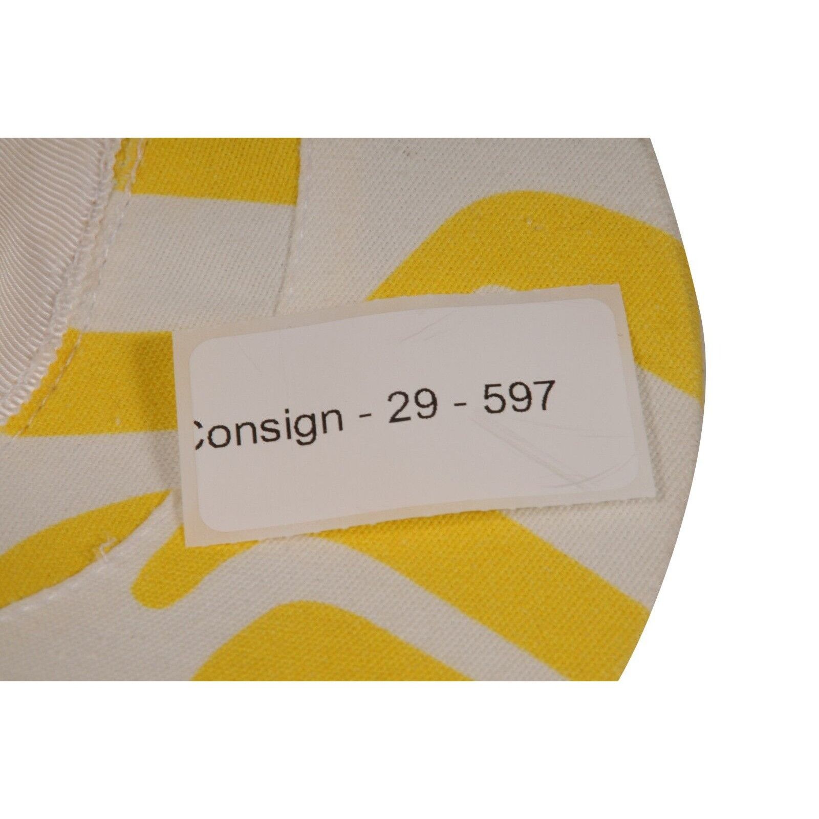 Dior SHAWN Logo Camp Cap 1 of 1 Medium Yellow White Size ONE SIZE - 10 Thumbnail