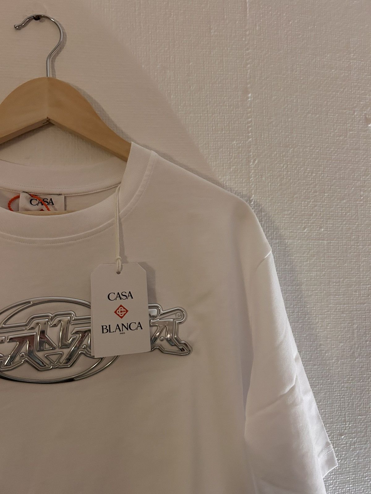 Casablanca Casablanca Logo T-Shirt Size US XL / EU 56 / 4 - 2 Thumbnail