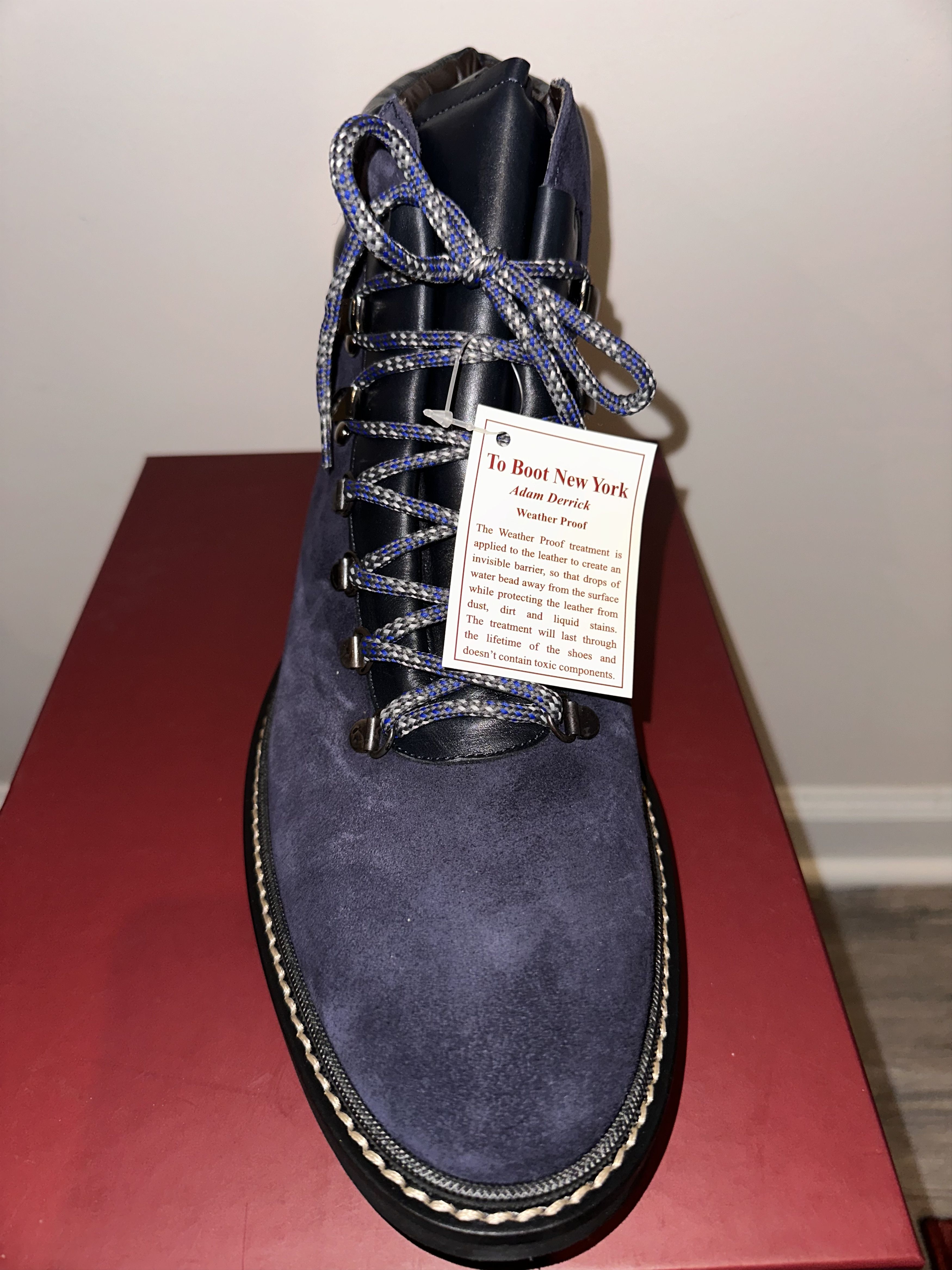 To Boot New York To Boot New York Clark Suede Hiking Boots $495 size 12(45) Size US 12 / EU 45 - 3 Thumbnail