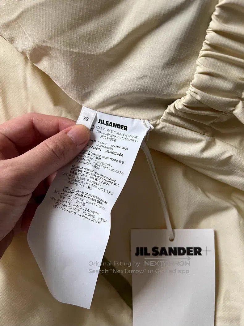 Jil Sander Jil Sander Avocado green down jacket goose down jacket Size XS / US 0-2 / IT 36-38 - 4 Thumbnail