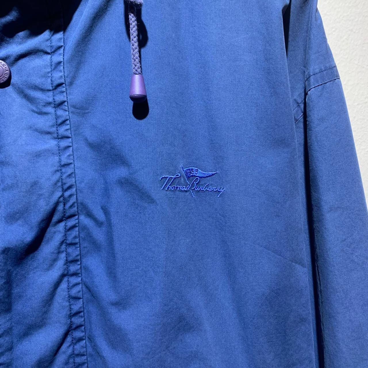 Burberry Vintage Thomas Burberry Reversible Blue Purple Jacket 90s Size US M / EU 48-50 / 2 - 4 Thumbnail