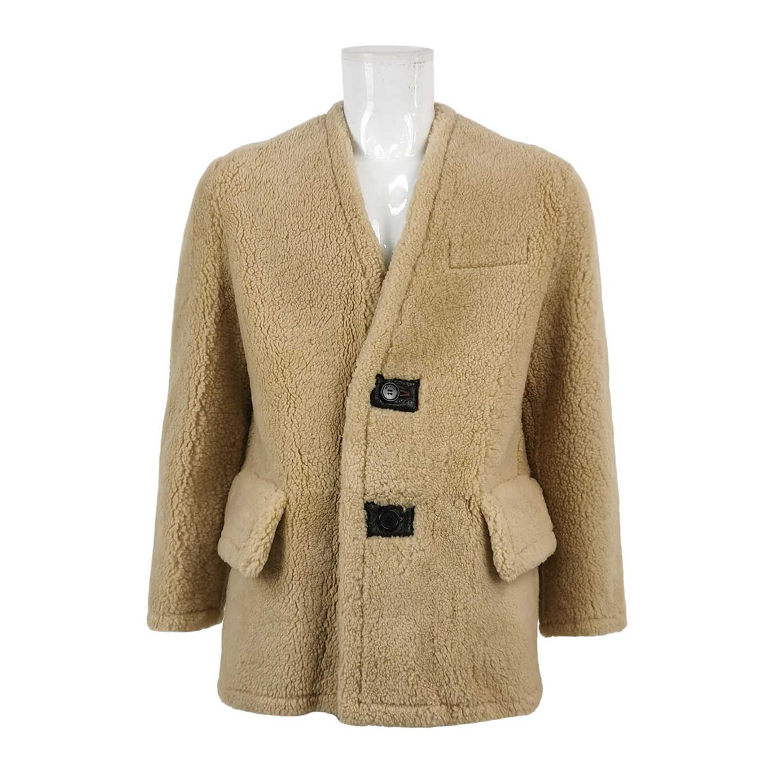WE11DONE We11done Reversible Shearling Teddy Jacket S Size US S / EU 44-46 / 1 - 1 Thumbnail
