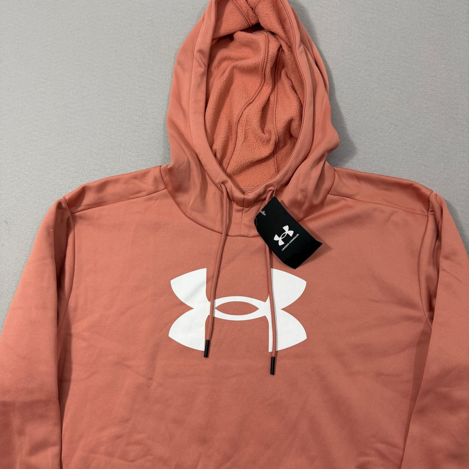 Under Armour Under Armour Fleece Big Logo Hoodie Medium Canyon Pink NEW Size M / US 6-8 / IT 42-44 - 2 Thumbnail