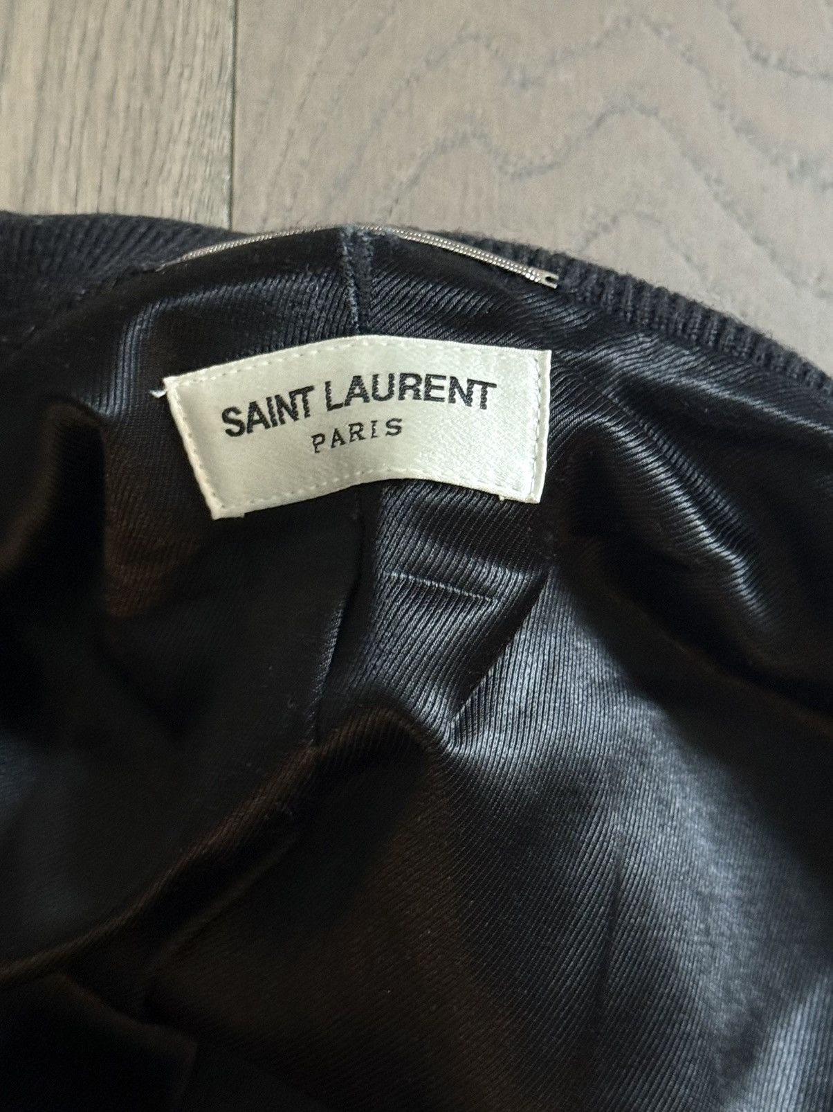 Saint Laurent Paris SZ 54 Saint Laurent Black Wool Teddy Jacket Size US L / EU 52-54 / 3 - 4 Thumbnail