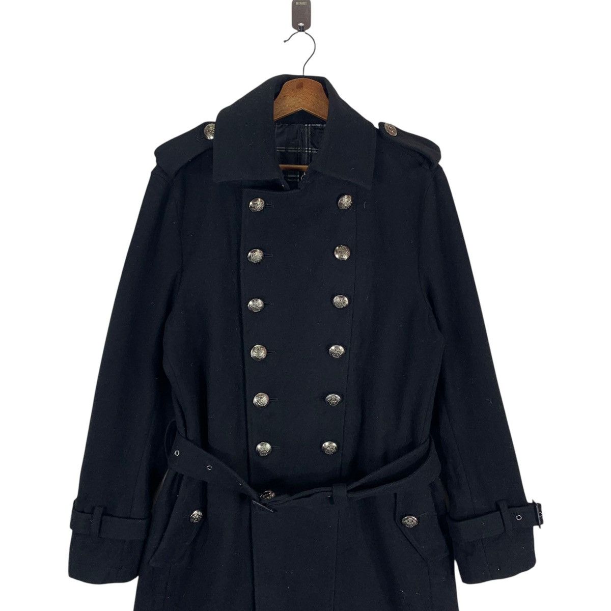 Japanese Brand × Yoshiyuki Konishi VINTAGE FICCE COLLEZIONE BY YOSHIYUKI KONISHI OVERCOAT Size US L / EU 52-54 / 3 - 12 Thumbnail