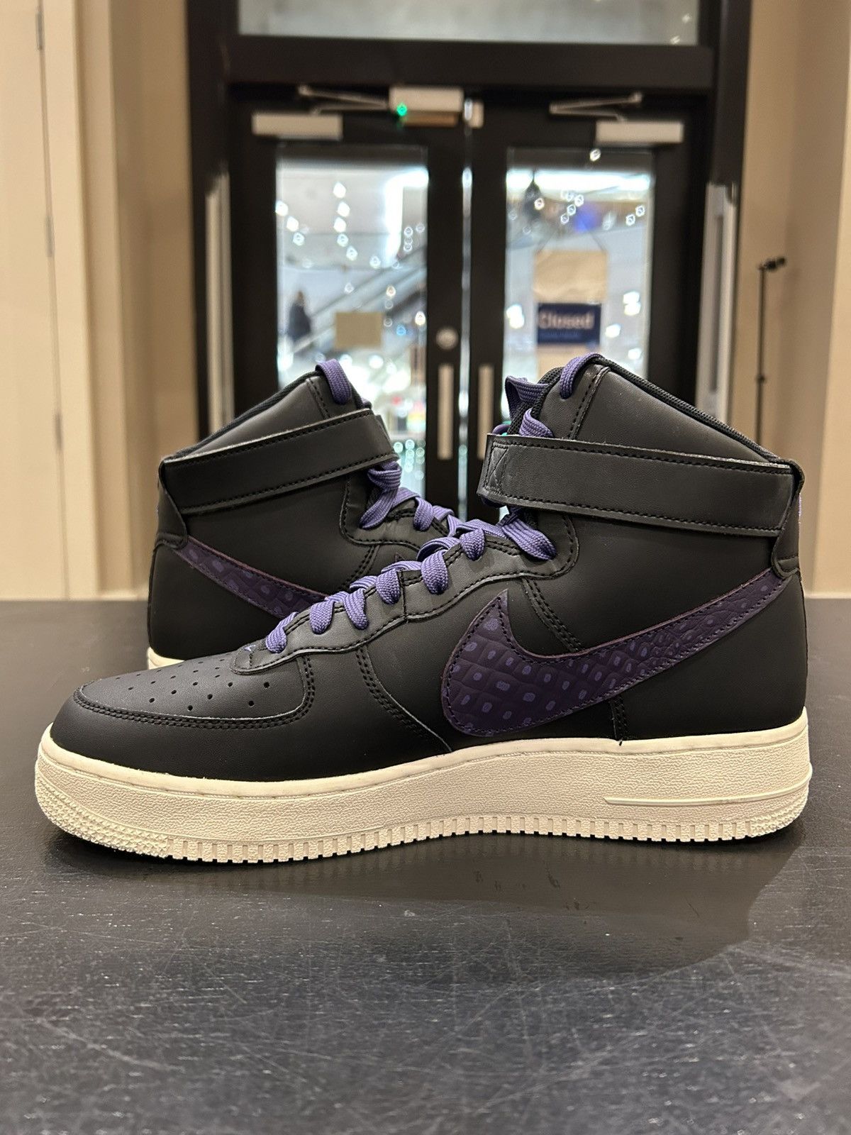 Nike Nike Air Force 1 Hi ‘Purple Croc Skin’ Size US 10 / EU 43 - 3 Thumbnail