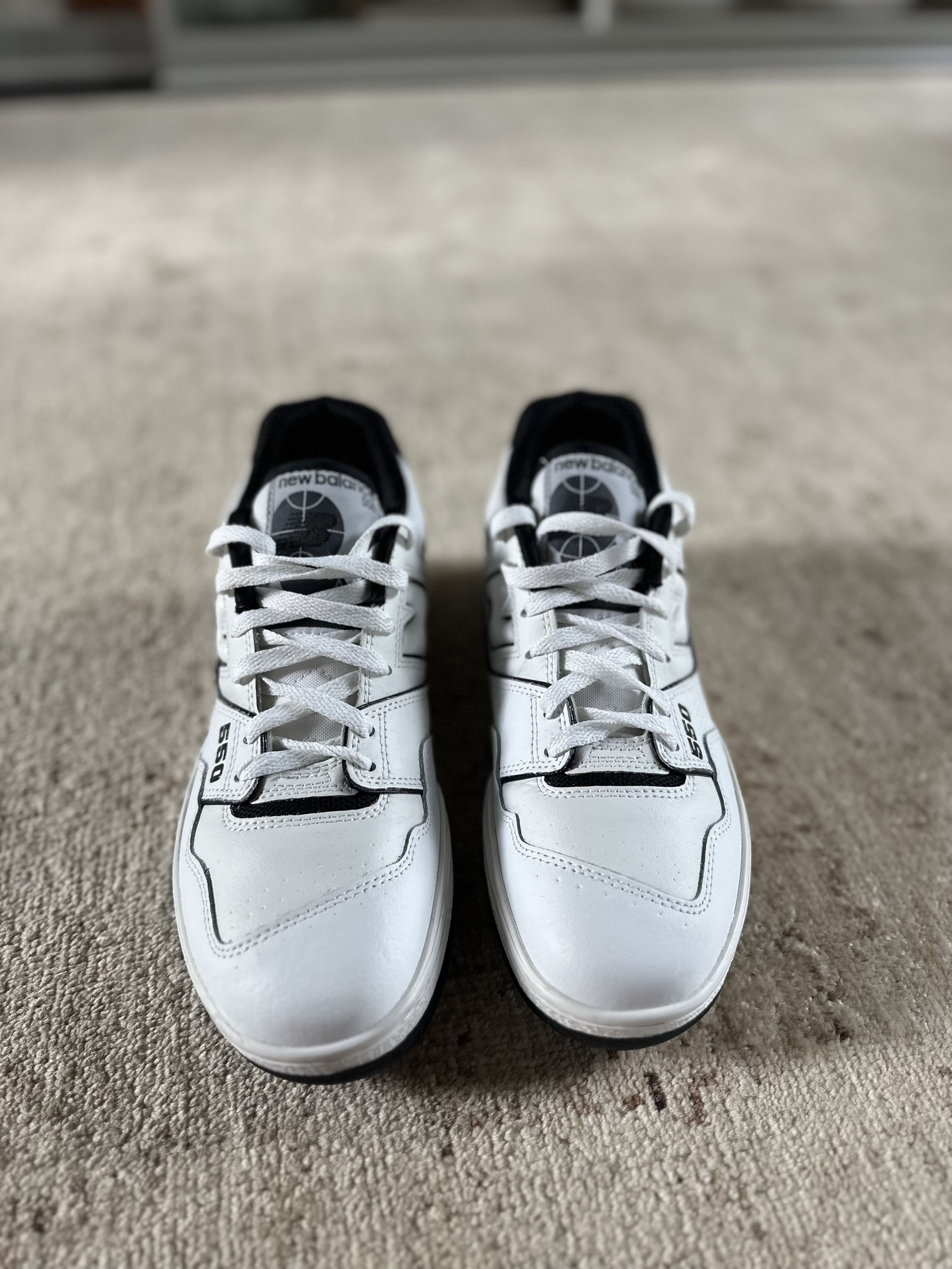 New Balance New Balance 550 White/Black Size US 10 / EU 43 - 4 Thumbnail