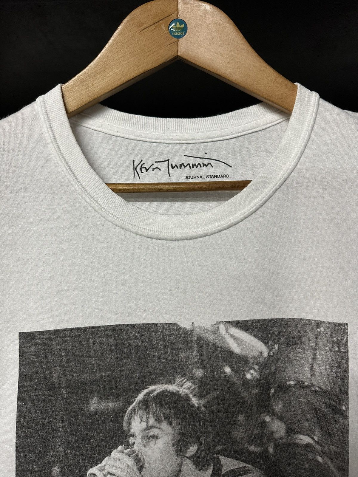 Band Tees Rare Liam Gallagher Oasis X Journal Standard By Kevin Cummin Size US L / EU 52-54 / 3 - 4 Thumbnail