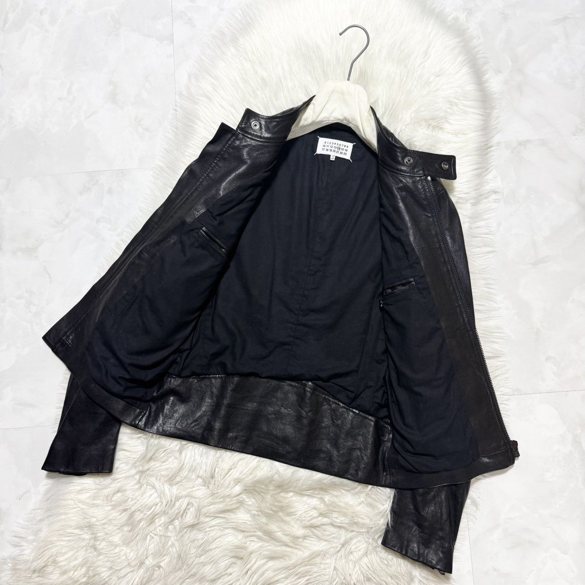 Maison Margiela Authentic, Maison Martin Margiela 5-Zip Leather Jacket Size US S / EU 44-46 / 1 - 6 Thumbnail