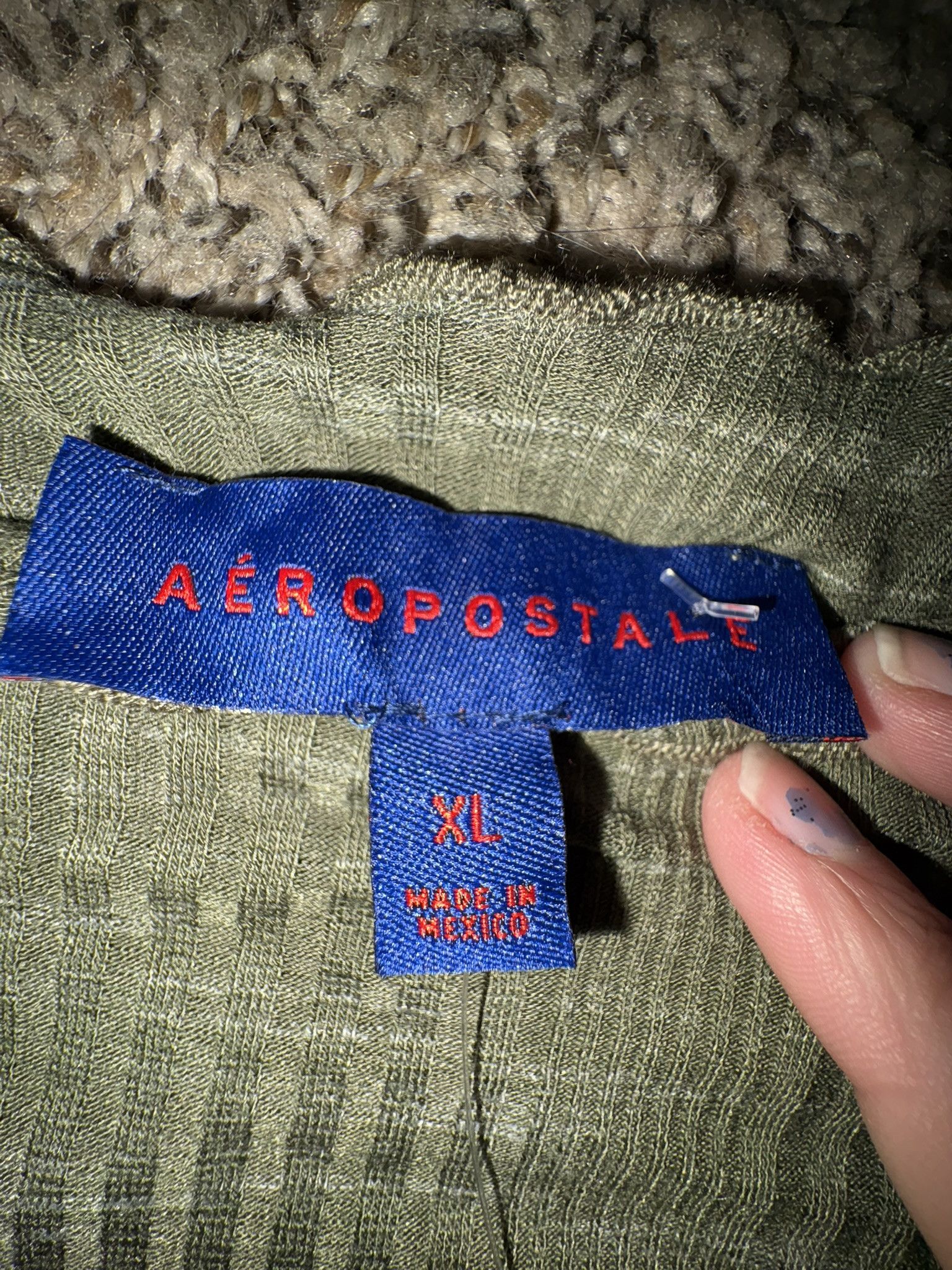 Aeropostale Aeropostale Slouchy Long Sleeve Blouse Size XL / US 12-14 / IT 48-50 - 3 Thumbnail