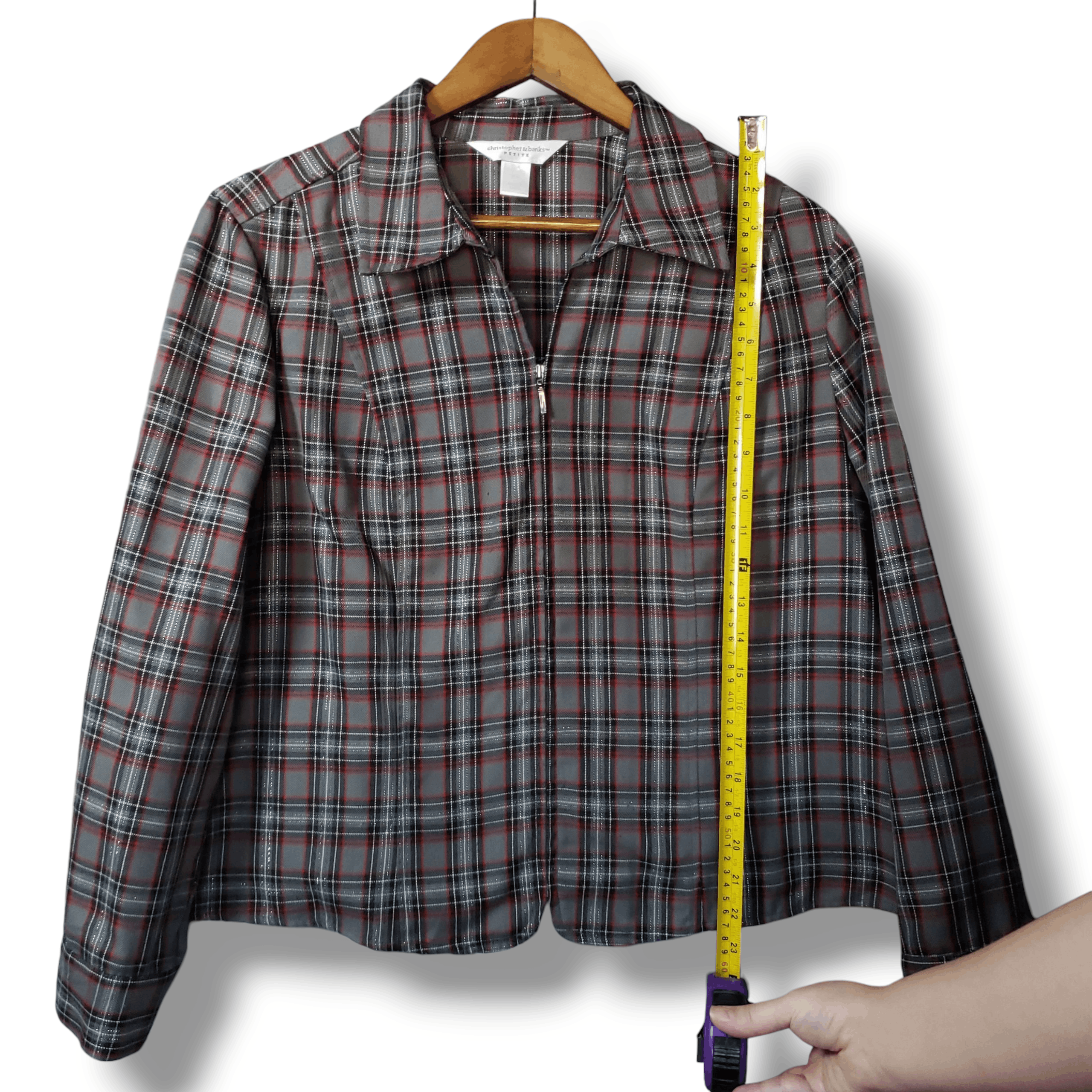 Other VTG 90s Plaid Flannel Shacket Grunge Cozy Barn Coat PXL Size XL / US 12-14 / IT 48-50 - 7 Thumbnail