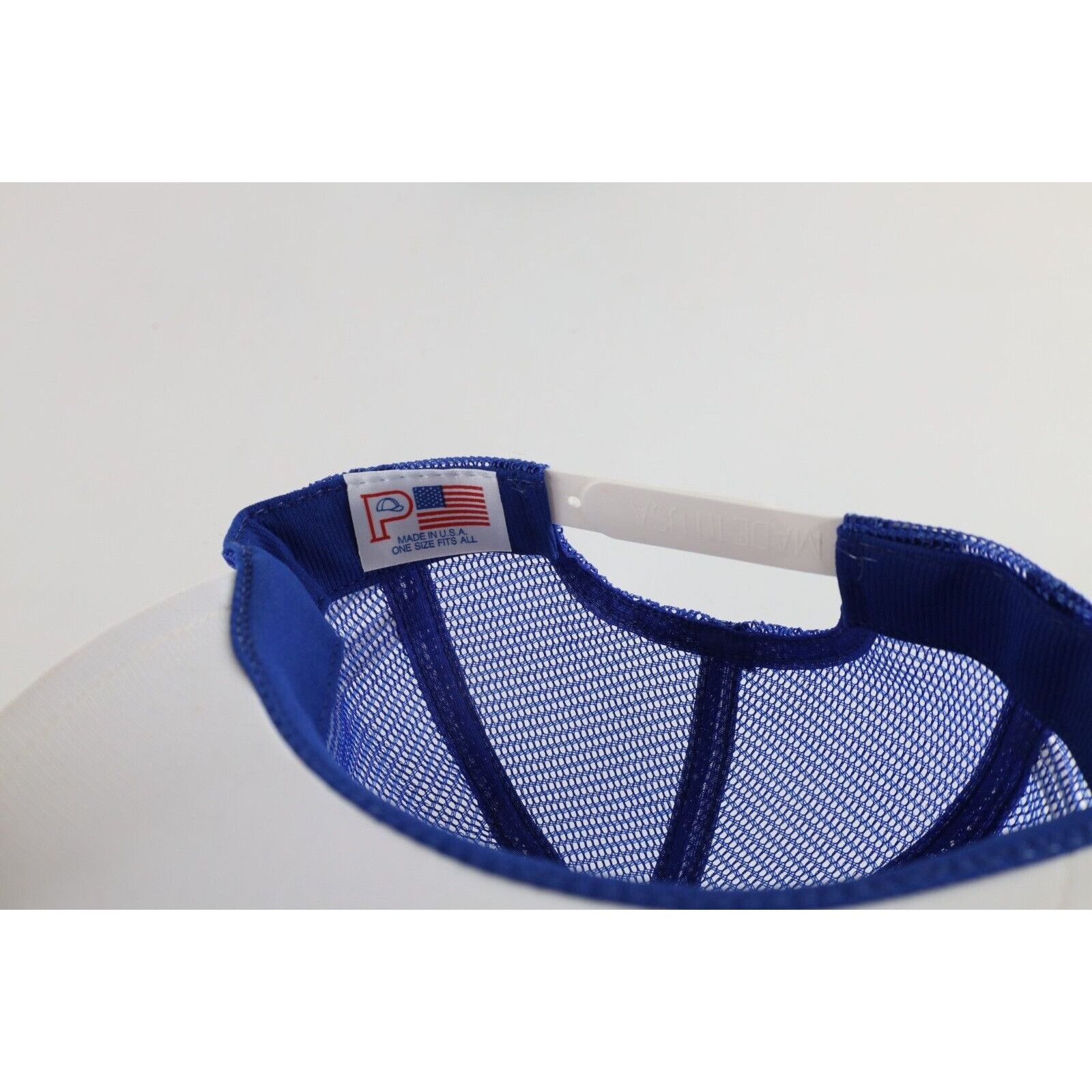Vintage Deadstock Vintage 80s 3 Stripes BFI Recycle Now Trucker Hat Size ONE SIZE - 9 Thumbnail
