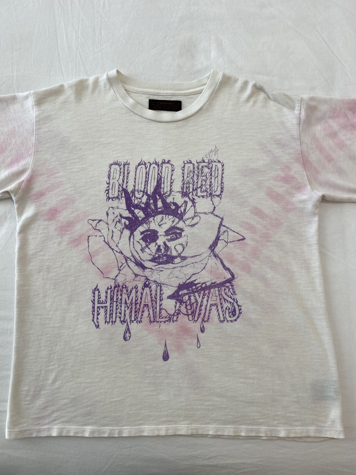 Siberia Hills Siberia Hills Blood Red Himalayas Pink Tie Dye Tee Size US L / EU 52-54 / 3 - 4 Thumbnail