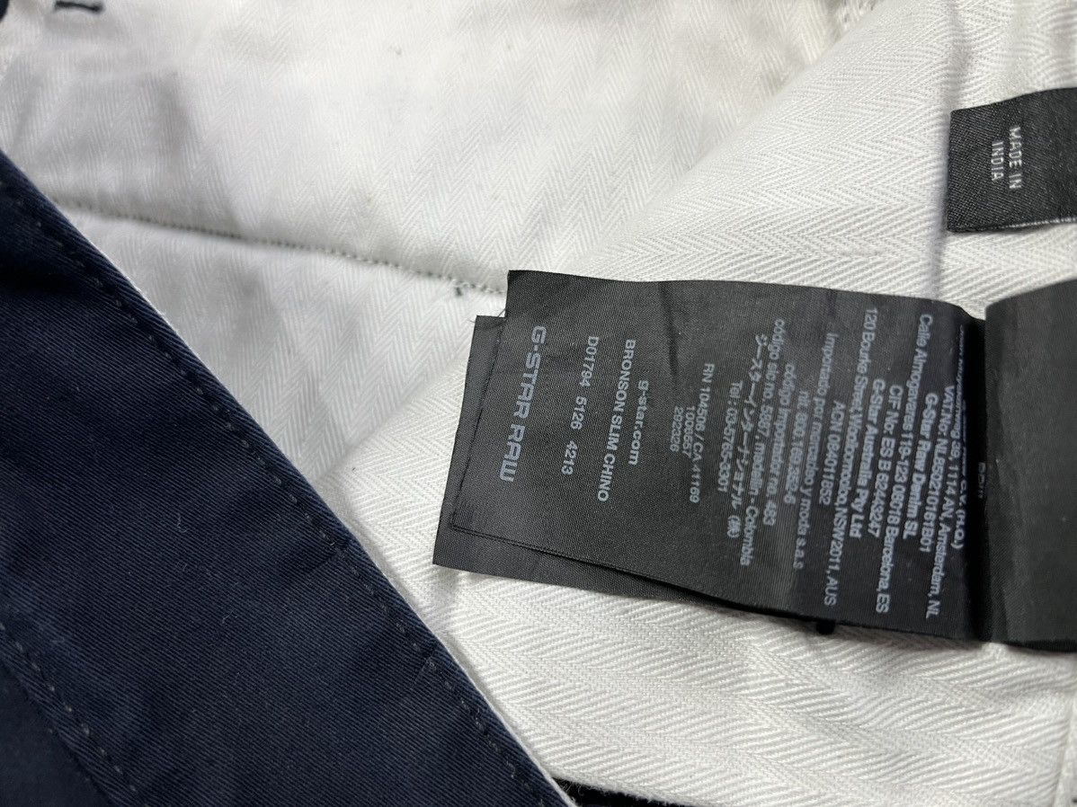 G-Star G Star Bronson Slim chino pant Size US 32 / EU 48 - 9 Thumbnail